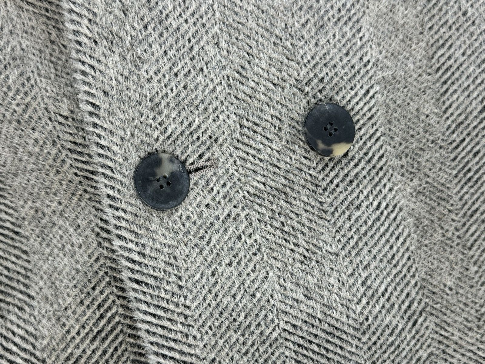 Fear of God OVERSIZED DOUBLE BREASTED HERRINGBONE LAMA WOOL BLEND COAT Size US XL / EU 56 / 4 - 9 Thumbnail