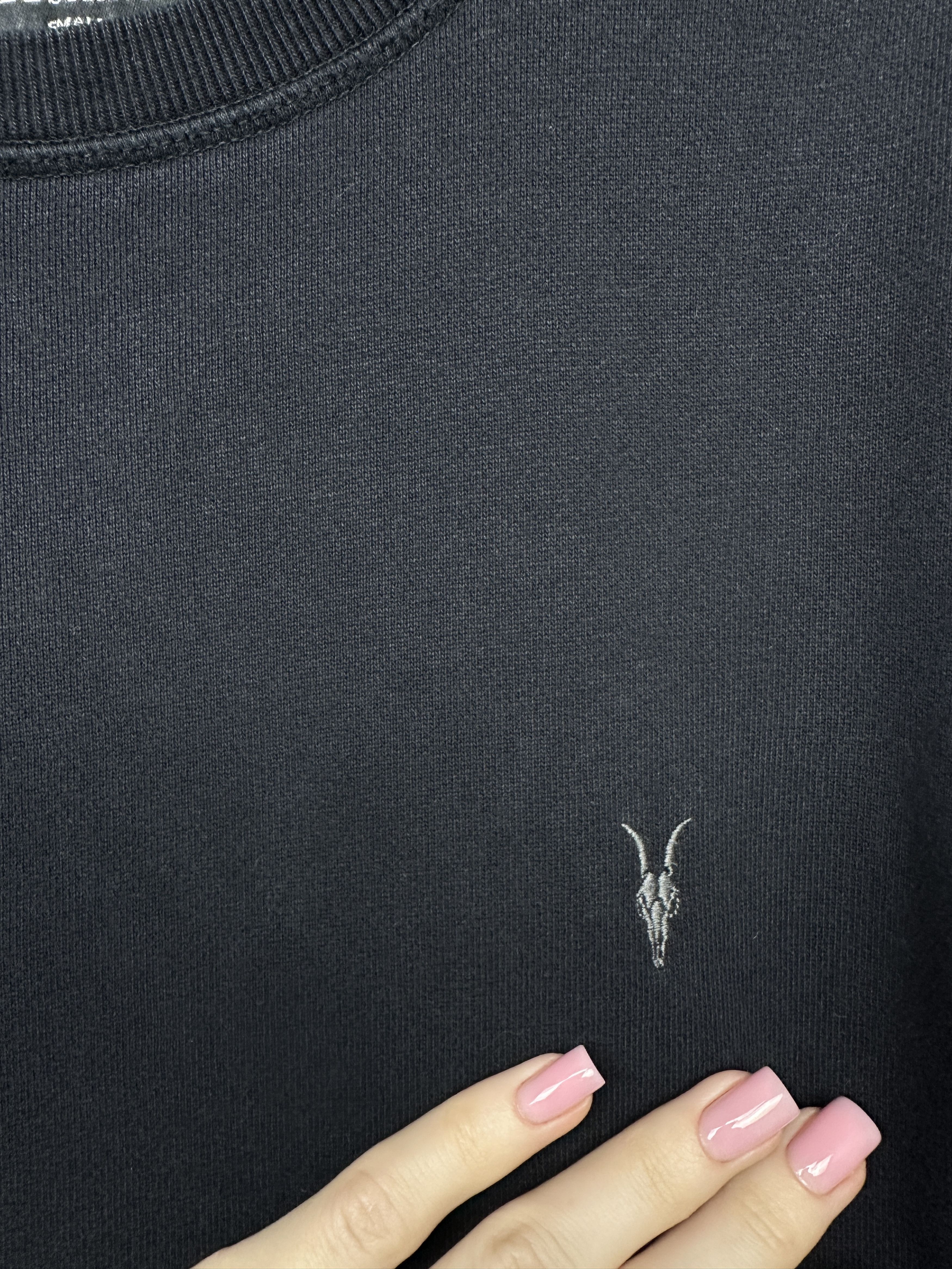 Allsaints Allsaints Vintage Mens Raven Crew Neck Sweatshirt Size US S / EU 44-46 / 1 - 3 Thumbnail