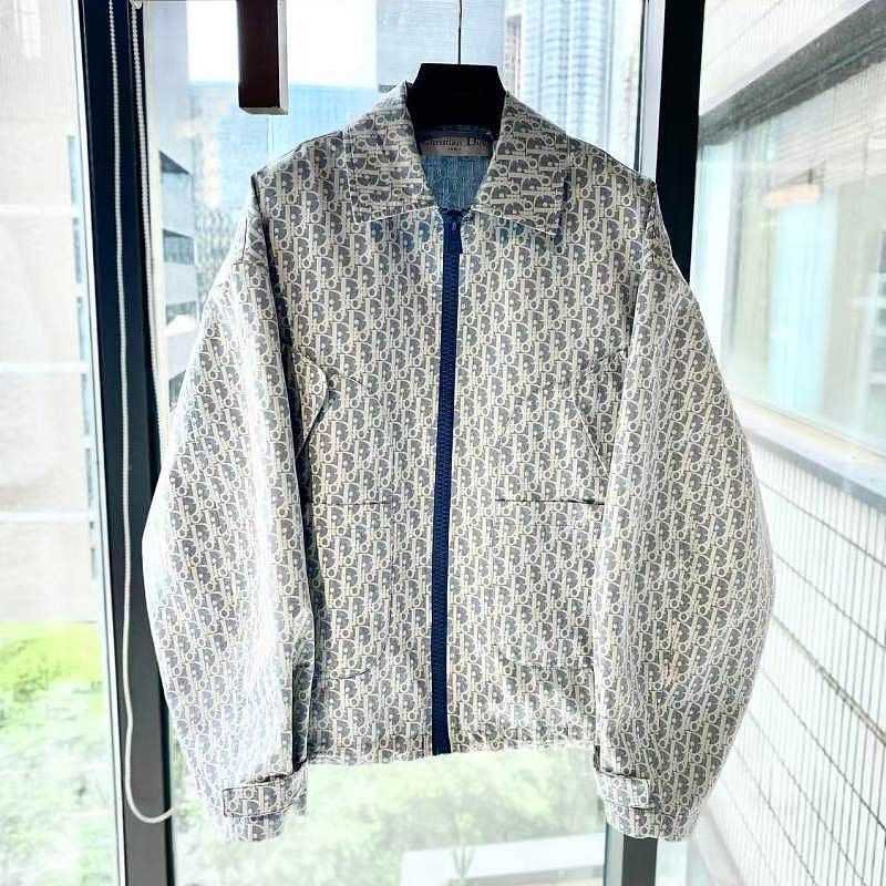 Dior Dior Oblique Jacquard Jacket Size L Size L / US 10 / IT 46 - 1 Thumbnail