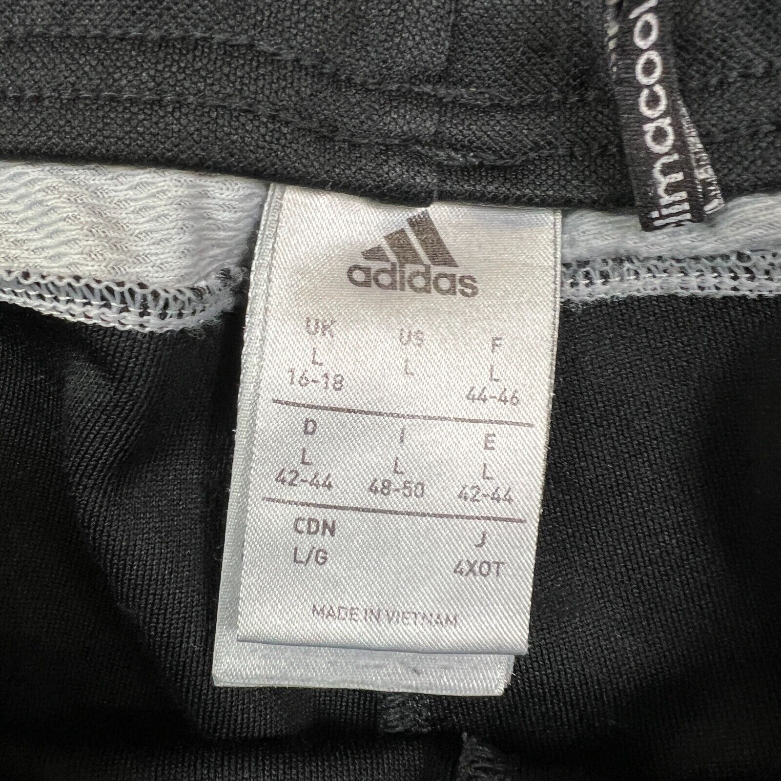 Adidas × Vintage Adidas Track Pants Large 3 Stripes Spell Out Training Jogger Size US 32 / EU 48 - 9 Thumbnail