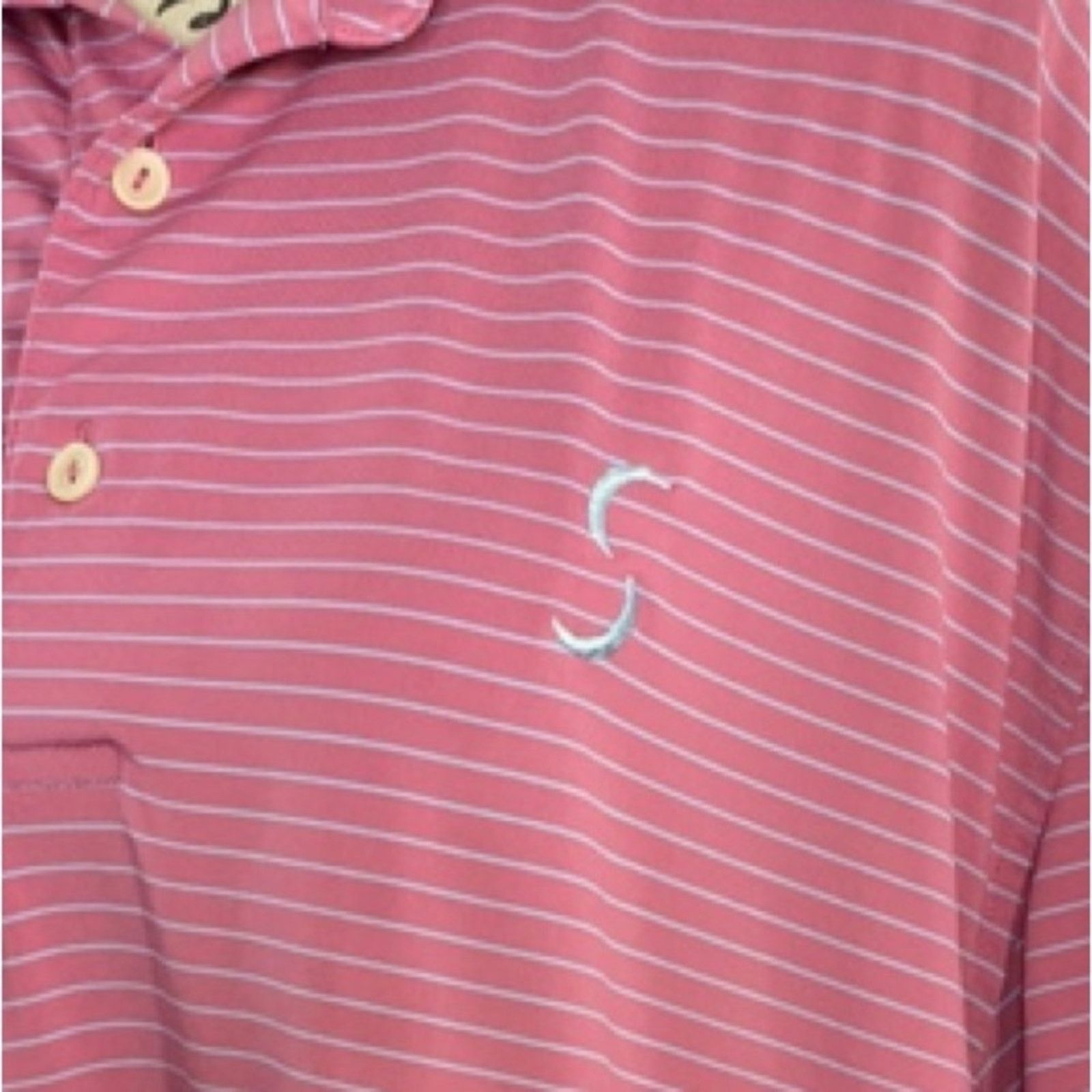 Peter Millar Peter Millar Men's Large Polo Shirt Golf Summer Comfort Size US L / EU 52-54 / 3 - 10 Thumbnail