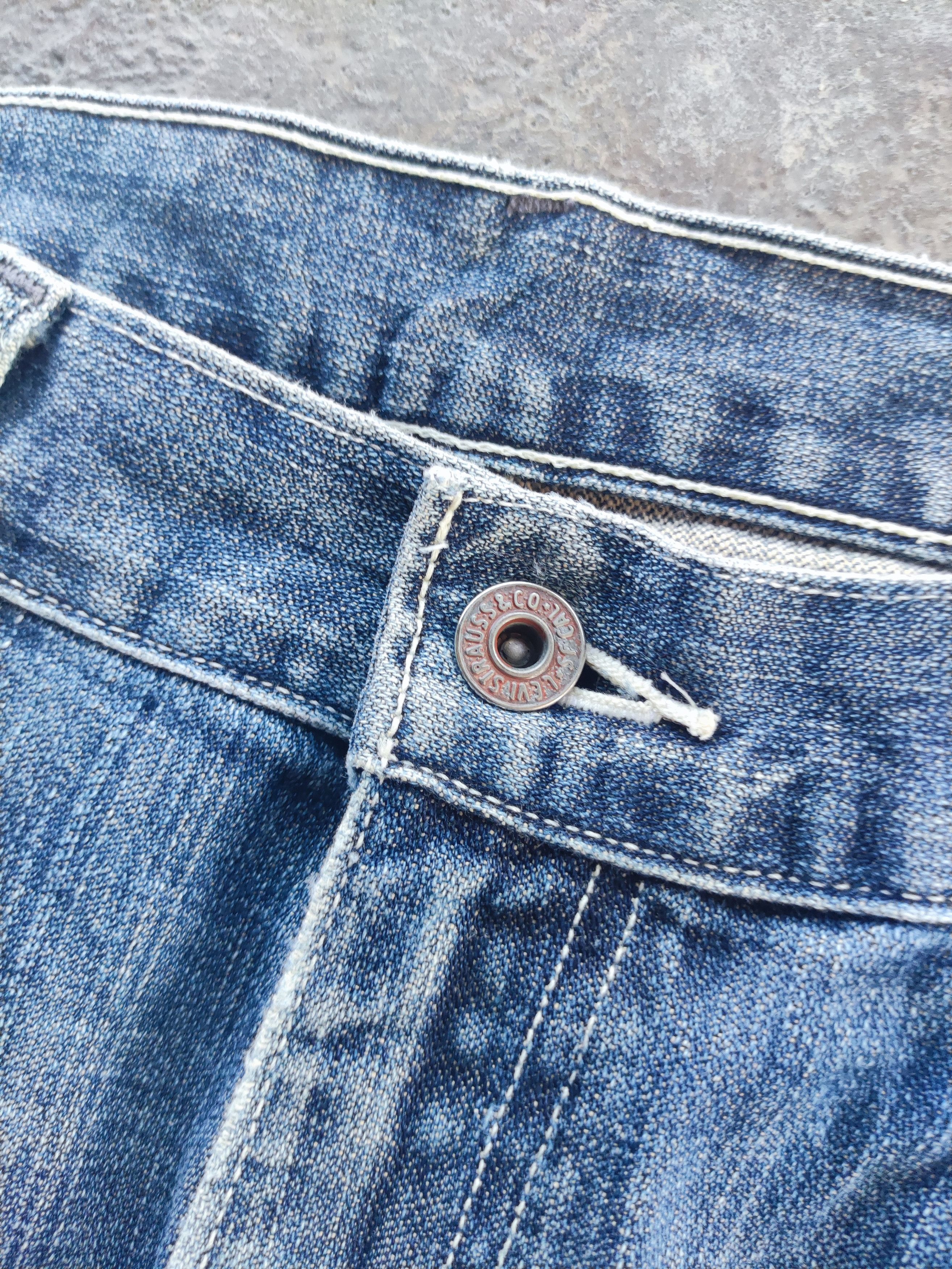 Levi's Vintage Levi's Brand Baggy Denim Distressed Faded Pants Size US 36 / EU 52 - 5 Thumbnail