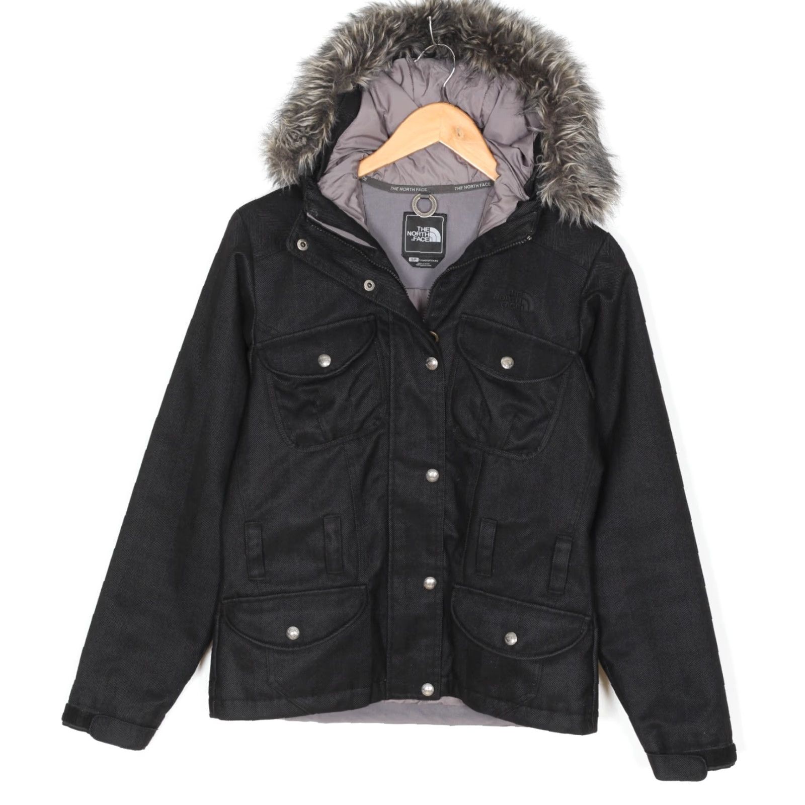 The North Face The North Face Jacket Women S Fur Hooded Primaloft Insulated Size S / US 4 / IT 40 - 2 Thumbnail