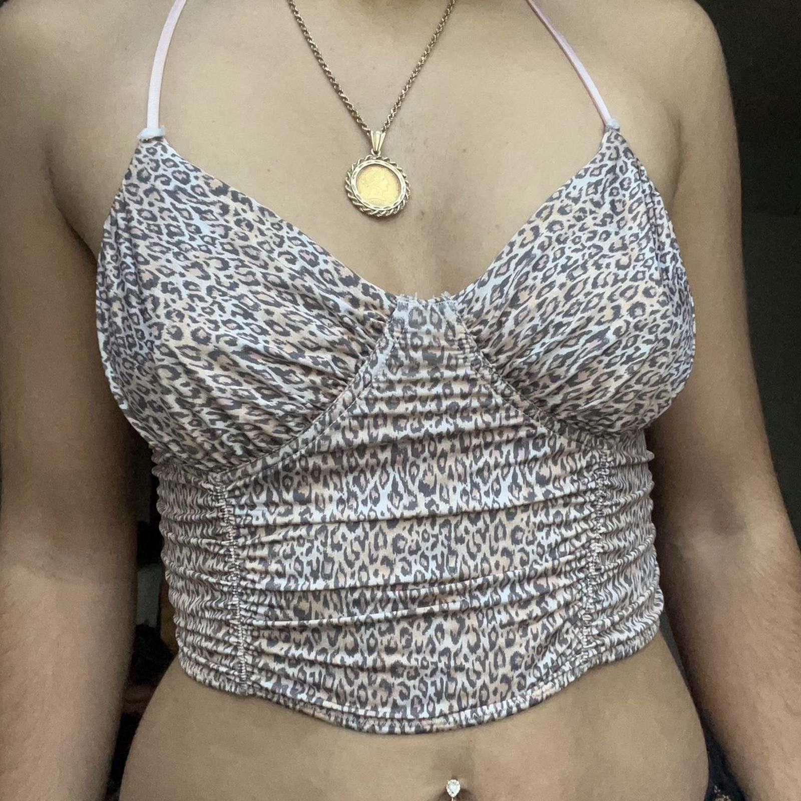 Other Leopard print halter neck crop top #leopardprint #halterneck Size S / US 4 / IT 40 - 3 Thumbnail