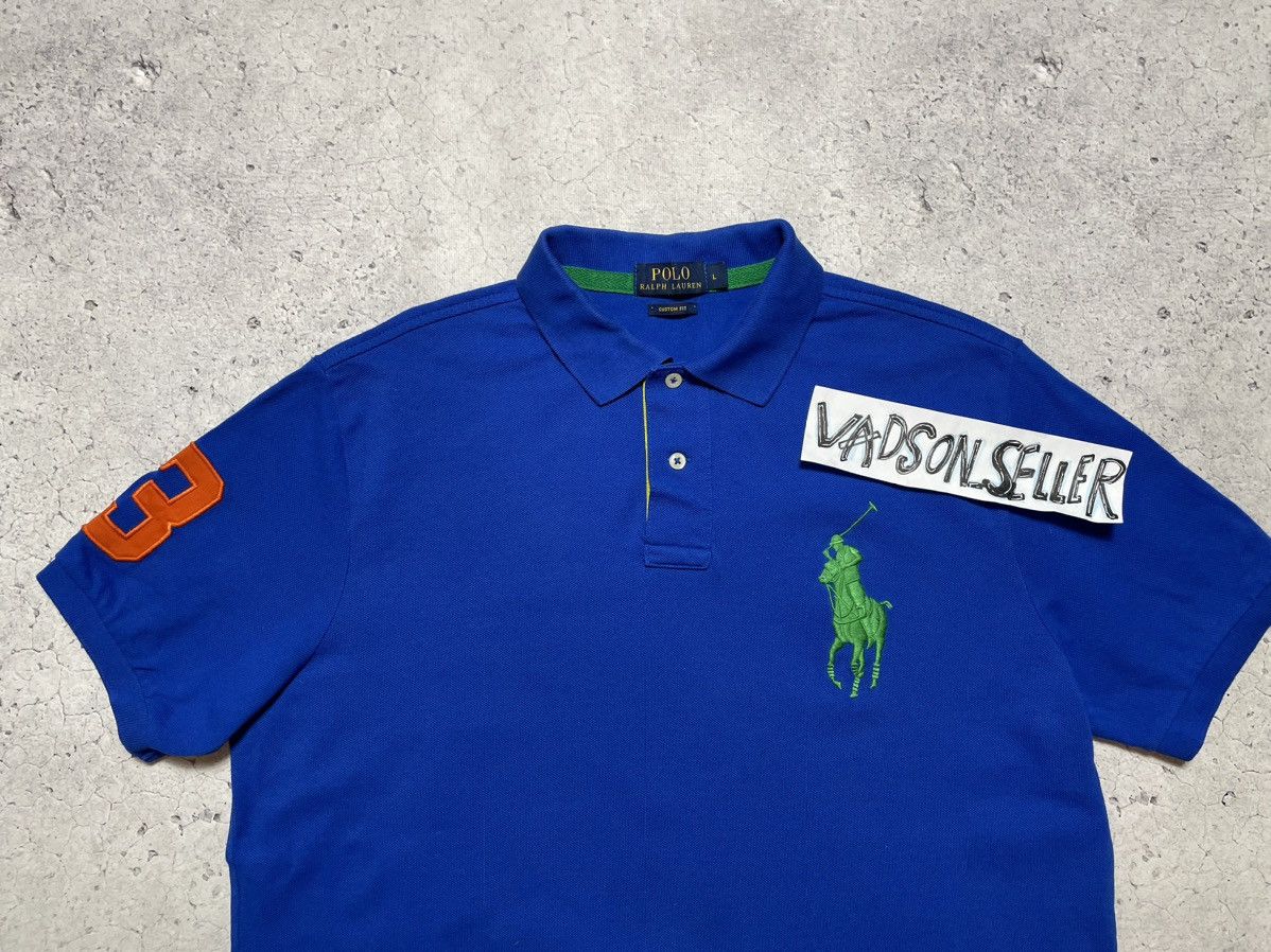 Polo Ralph Lauren Vintage Polo T-Shirt Polo Ralph Lauren Big Pony #3 Y2K Size US L / EU 52-54 / 3 - 3 Thumbnail