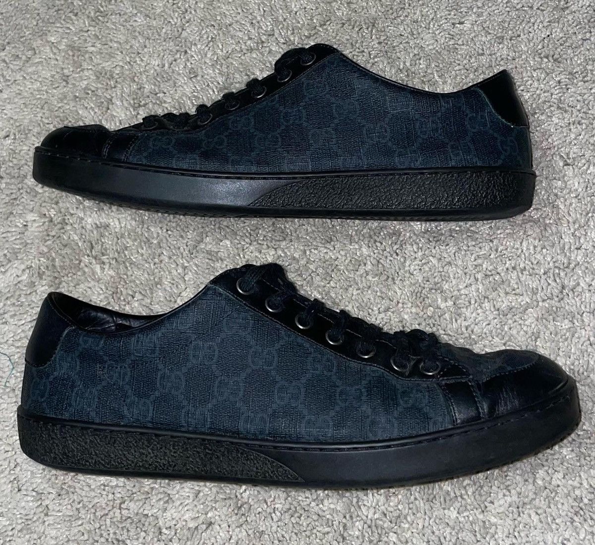 Gucci Gucci GG Canvas Print Shoes Size US 9.5 / EU 42-43 - 2 Thumbnail