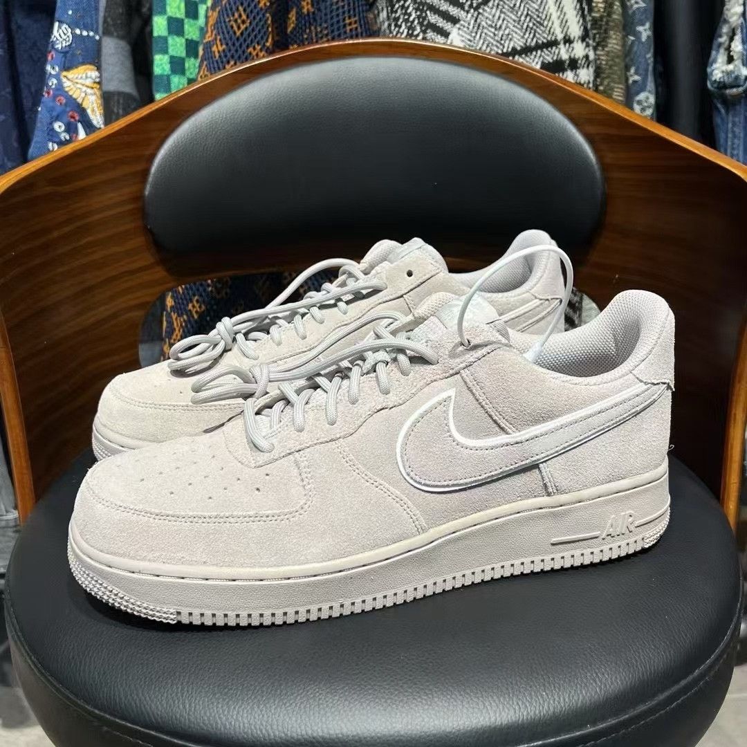 Nike Nike AF1 Gray Lowtop Sneakers 44.5 Men Size US 11 / EU 44 - 1 Thumbnail