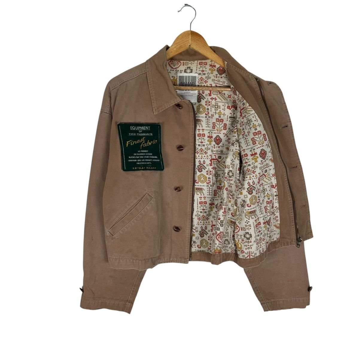 Japanese Brand ☀️EXTRAP UTILITY SURVIVAL JACKET INSPIRED NIGEL CARBOUN Size US M / EU 48-50 / 2 - 7 Thumbnail