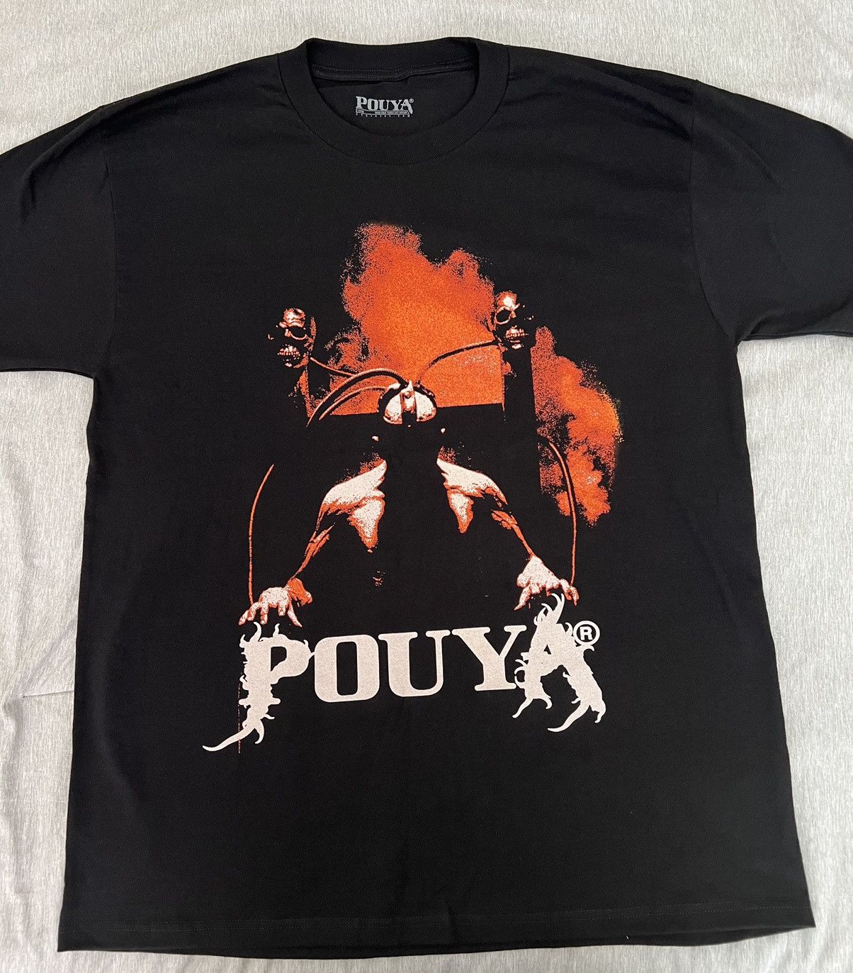 G59 Records Back the Fuck Up - Pouya Tour Shirt Size US L / EU 52-54 / 3 - 1 Thumbnail