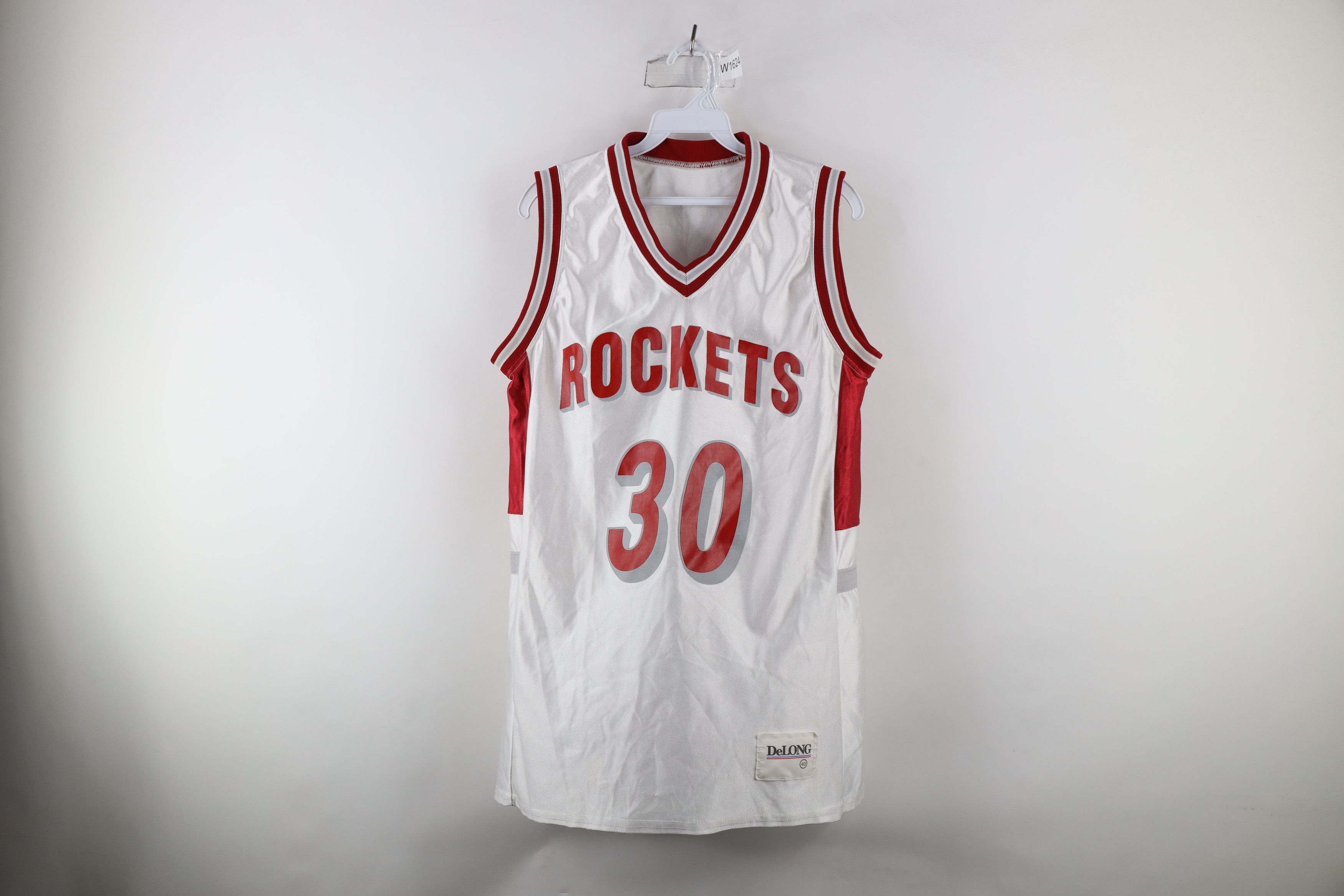 Vintage Vintage 90s Houston Rockets Basketball Jersey White USA Grailed