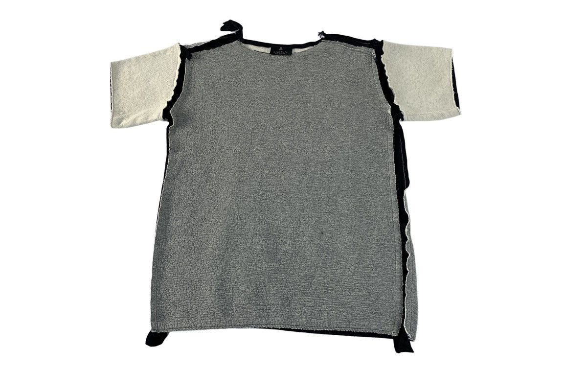 Lanvin Lanvin Collection Crewneck Tee Thrashed Luxury Design Size US M / EU 48-50 / 2 - 1 Thumbnail
