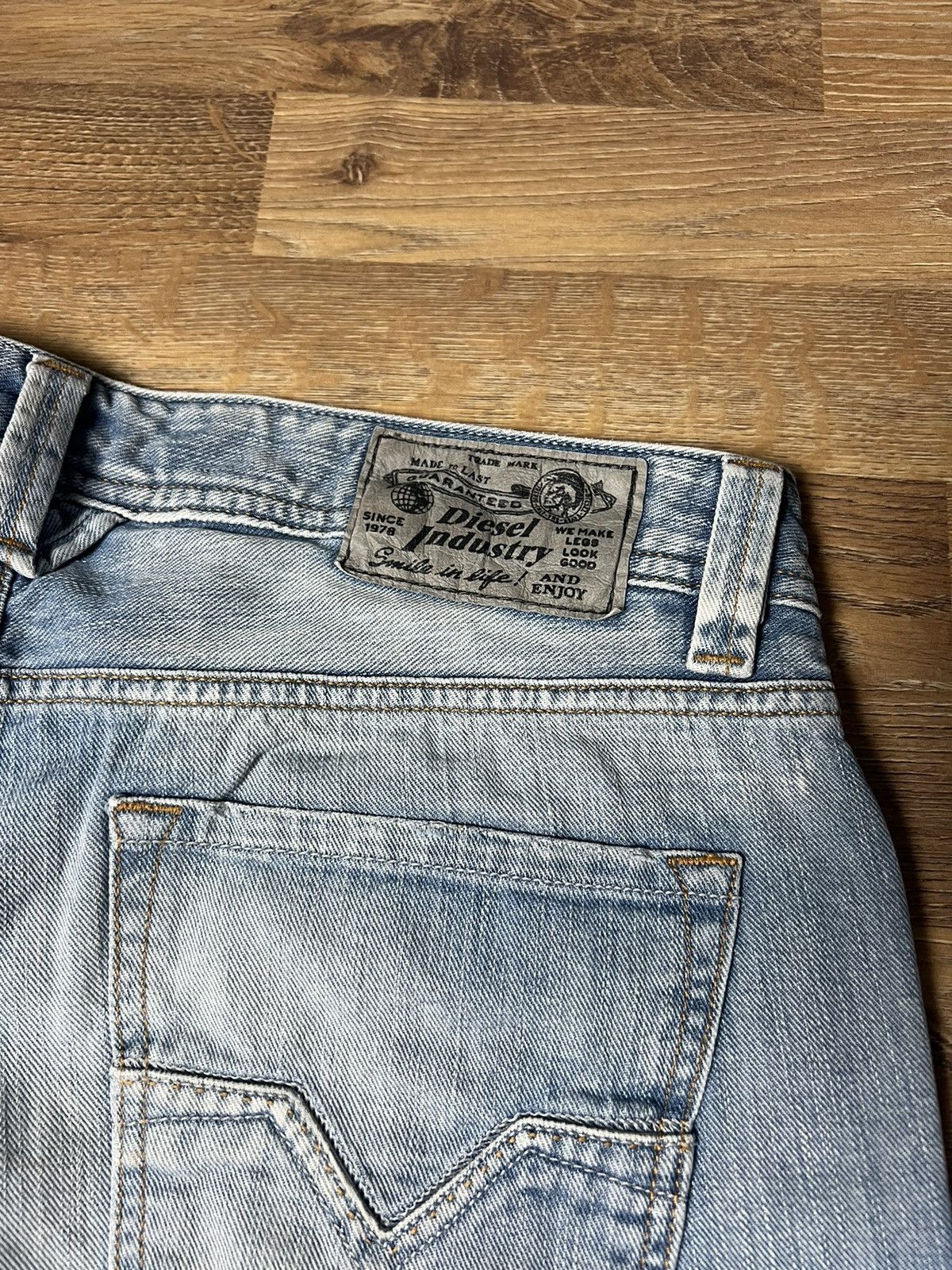 Japanese Brand × Vintage Vintage Distressed Diesel faded Jeans Y2K style Size US 32 / EU 48 - 8 Thumbnail