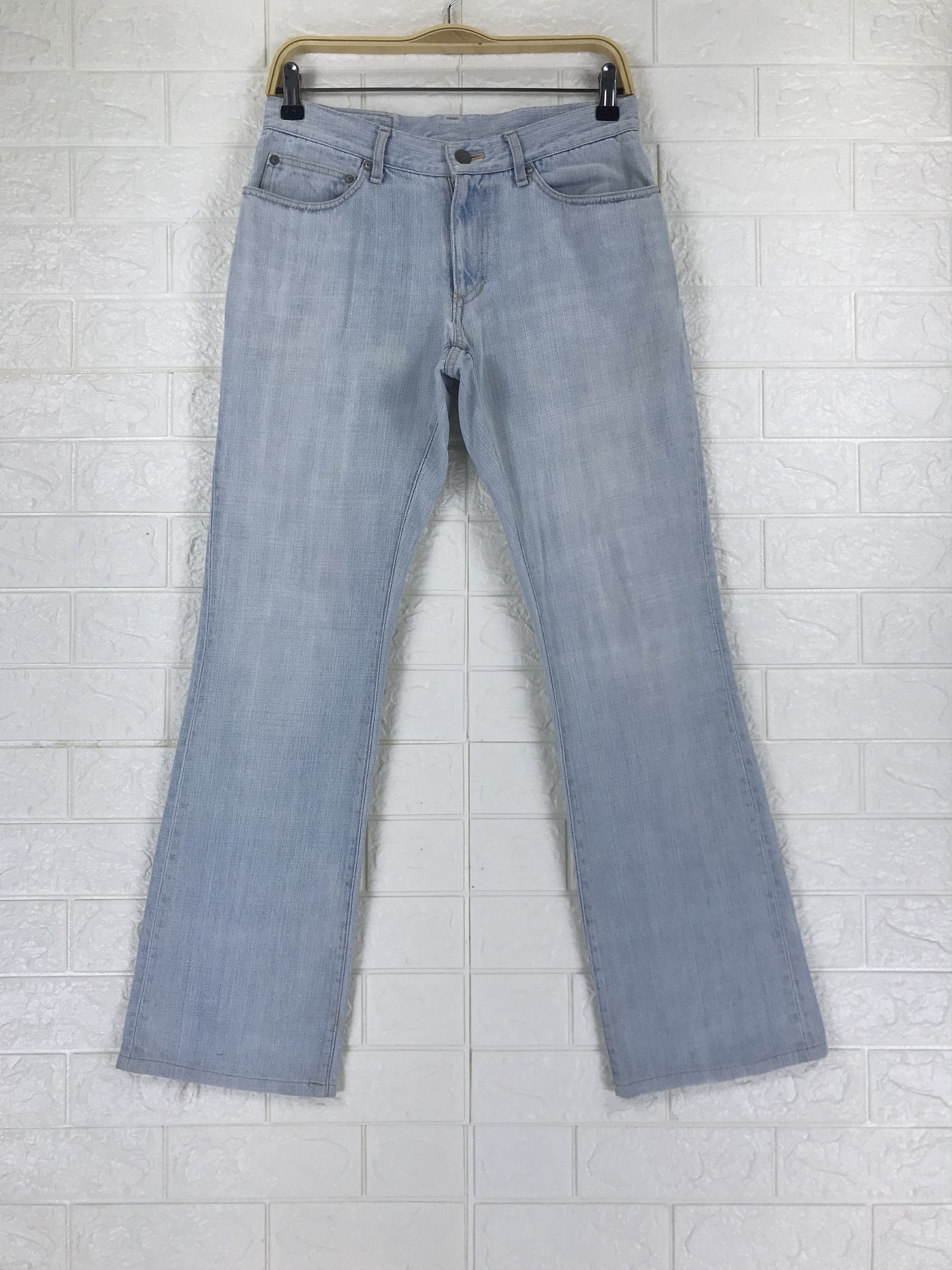 Issey Miyake Tete Homme x Issey Miyake Light Wash Flare Jeans Size US 28 / EU 44 - 1 Thumbnail