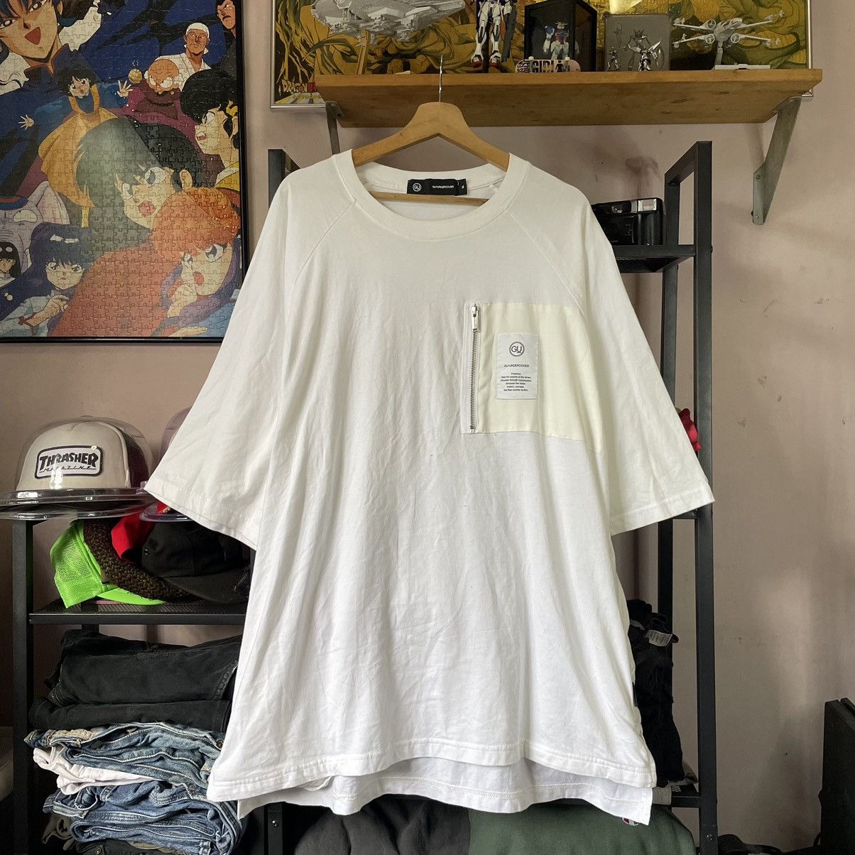 image of Jun Takahashi x Undercover Vintage Gu Undercover Freedom Tee Shirt in White, Men's (Size XL)