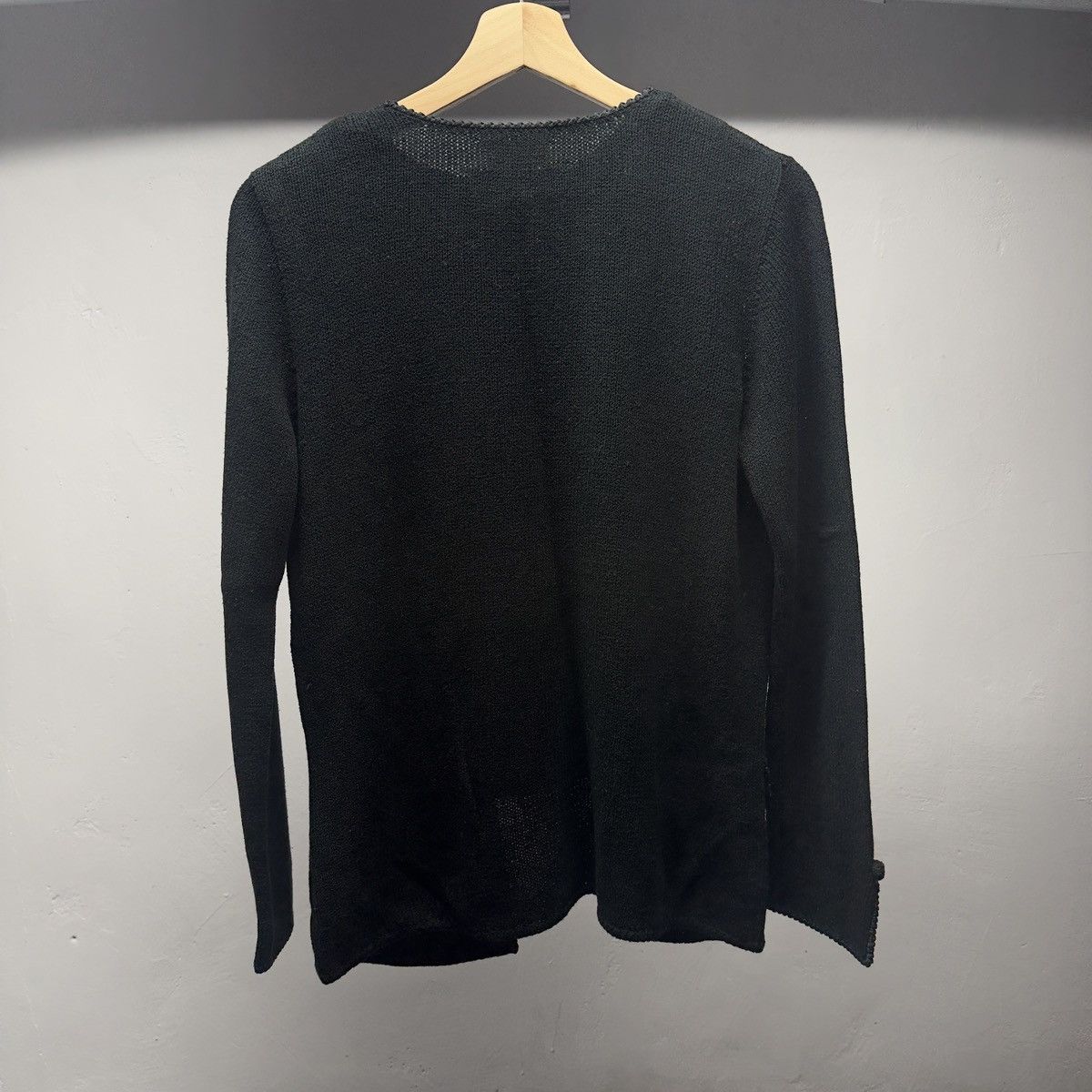 Vintage 80s Saks Laura Yang Knit Cardigan Sweater Twinset ERD Grunge Size L / US 10 / IT 46 - 8 Thumbnail