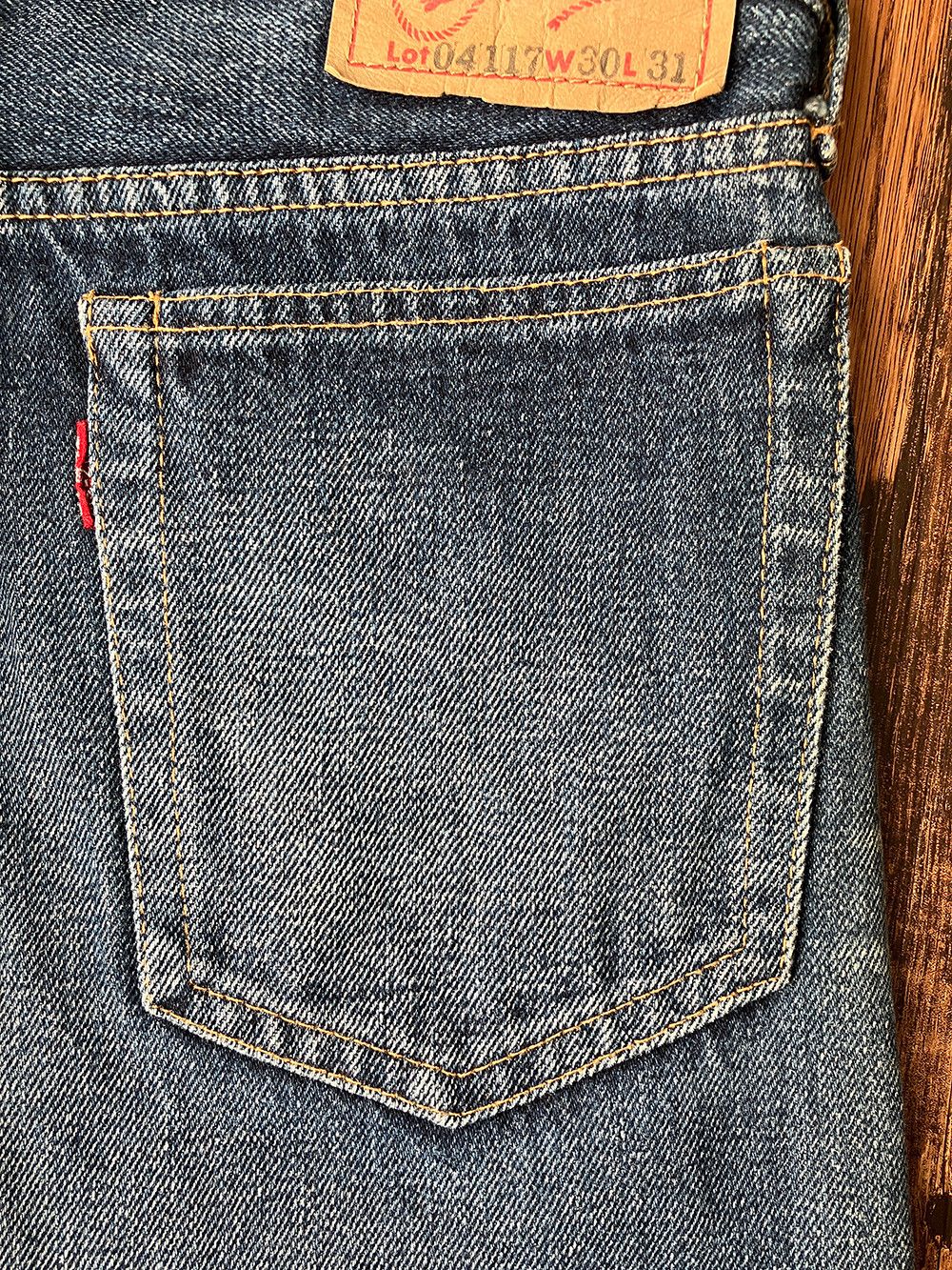 Denime DENIME Orizzonti 505 BIG-E W30 x L32 Osaka 5 Selvedge jeans Size US 30 / EU 46 - 15 Thumbnail