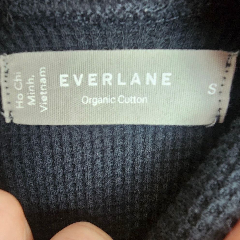 Everlane Everlane Womens Organic Cotton Thermal Turtleneck S Gorpcore Size S / US 4 / IT 40 - 6 Thumbnail