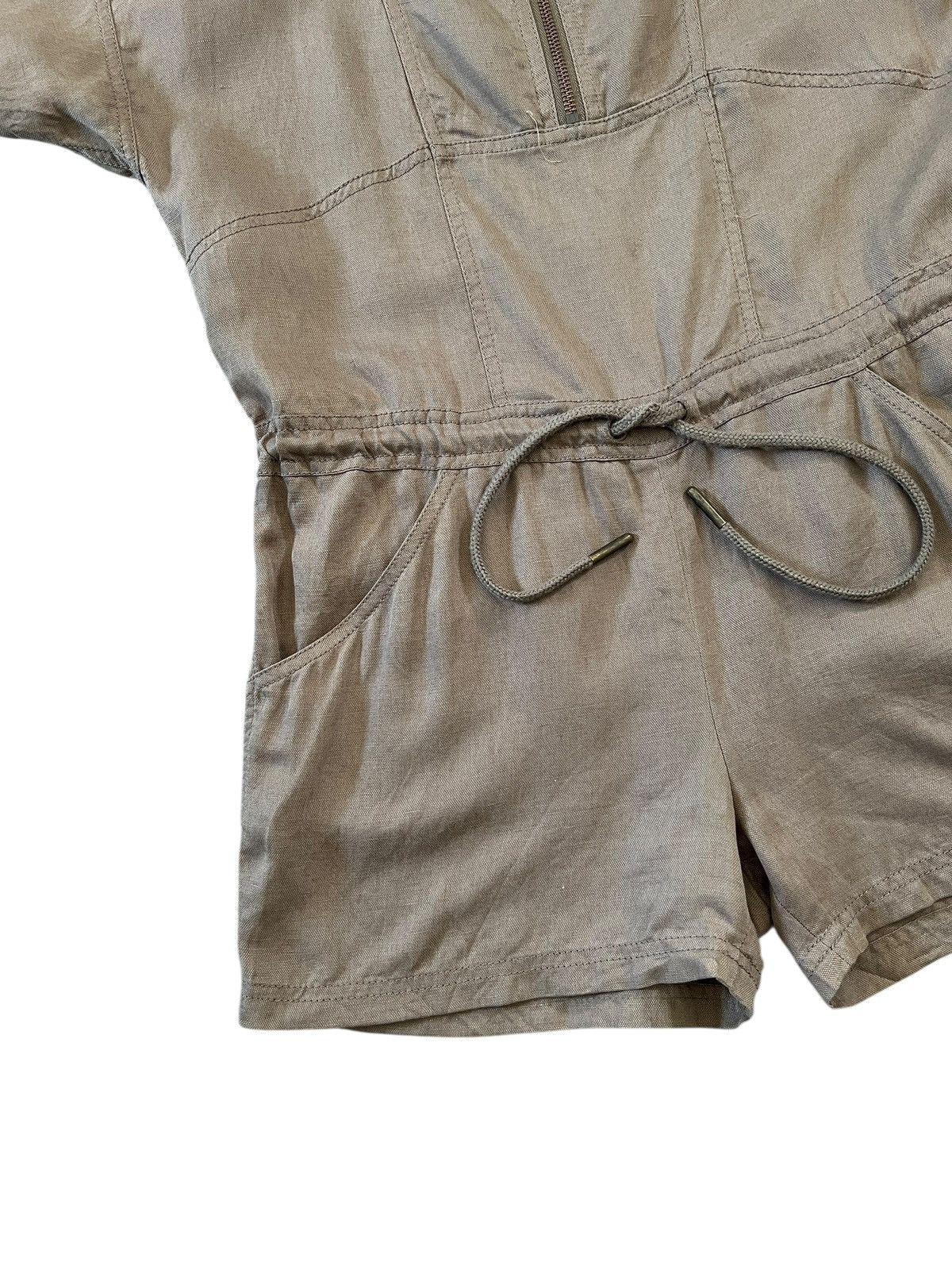 Alexander Wang Alexander Wang Linen Tensel Jumpsuit Romper Size XS / US 0-2 / IT 36-38 - 9 Thumbnail