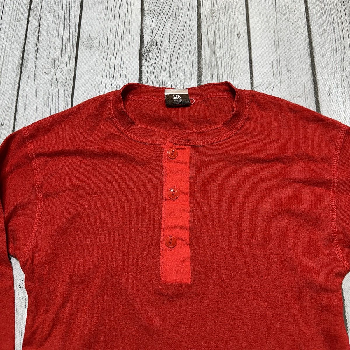 Marlboro × Vintage Vintage Marlboro henley long sleeve shirt Size US S / EU 44-46 / 1 - 3 Thumbnail