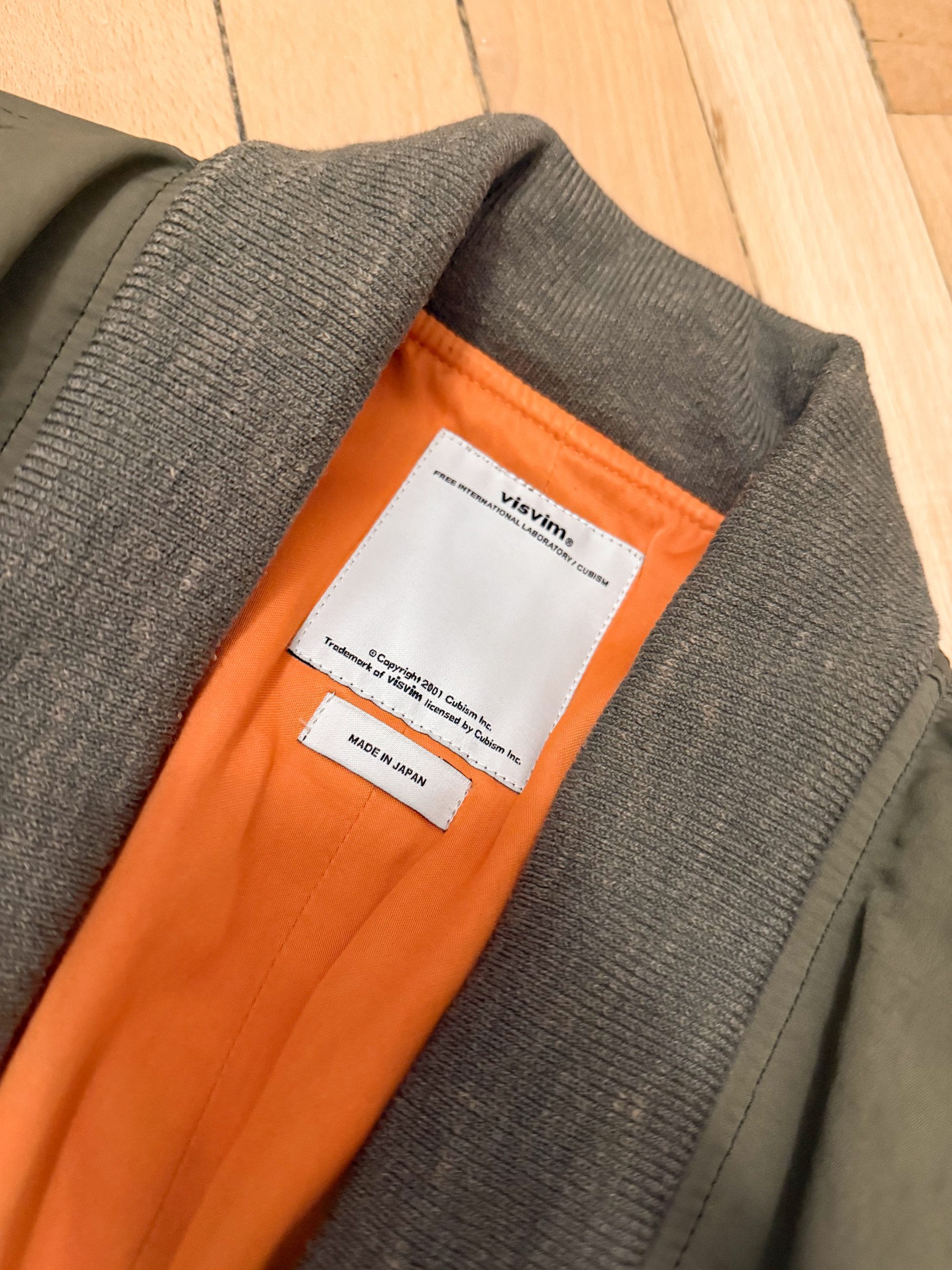 Visvim Visvim MA-1 Down Sanjuro jacket size 4 / XL RARE Size US XL / EU 56 / 4 - 6 Thumbnail