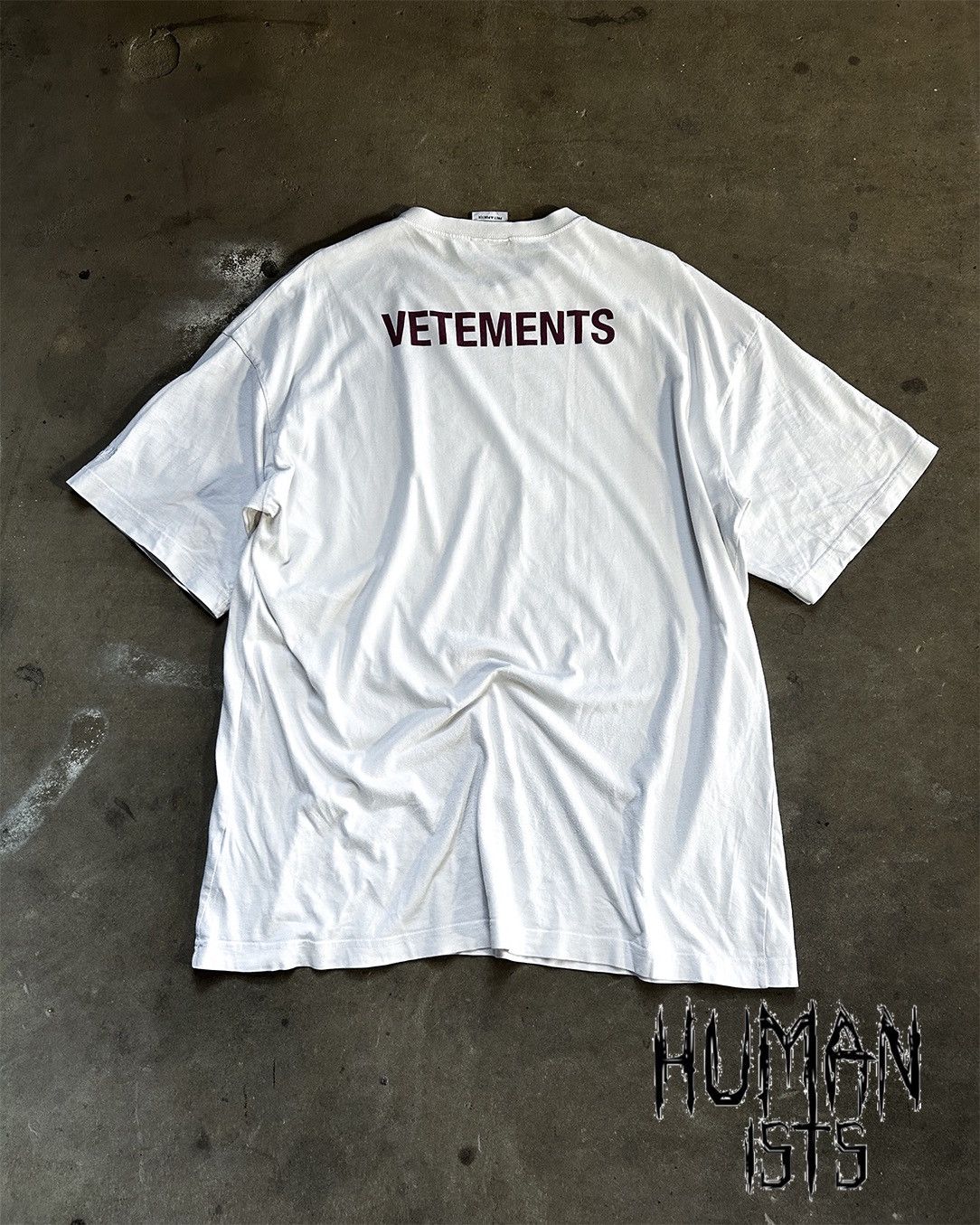 Vetements A/W18 “STAFF” T-SHIRT | Grailed 