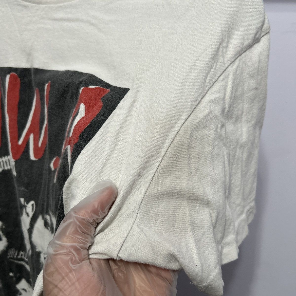 Next Level Apparel Next Level Apparel NWA White Graphic Tee Sz Medium - "Omar" Size US M / EU 48-50 / 2 - 8 Thumbnail