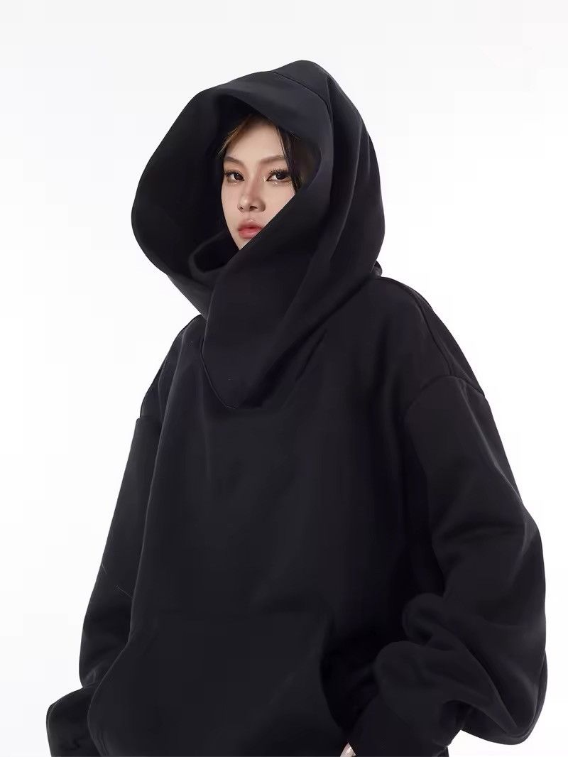 Other Streetwear Black Ninja Turtleneck Hoodie Size US XL / EU 56 / 4 - 2 Thumbnail