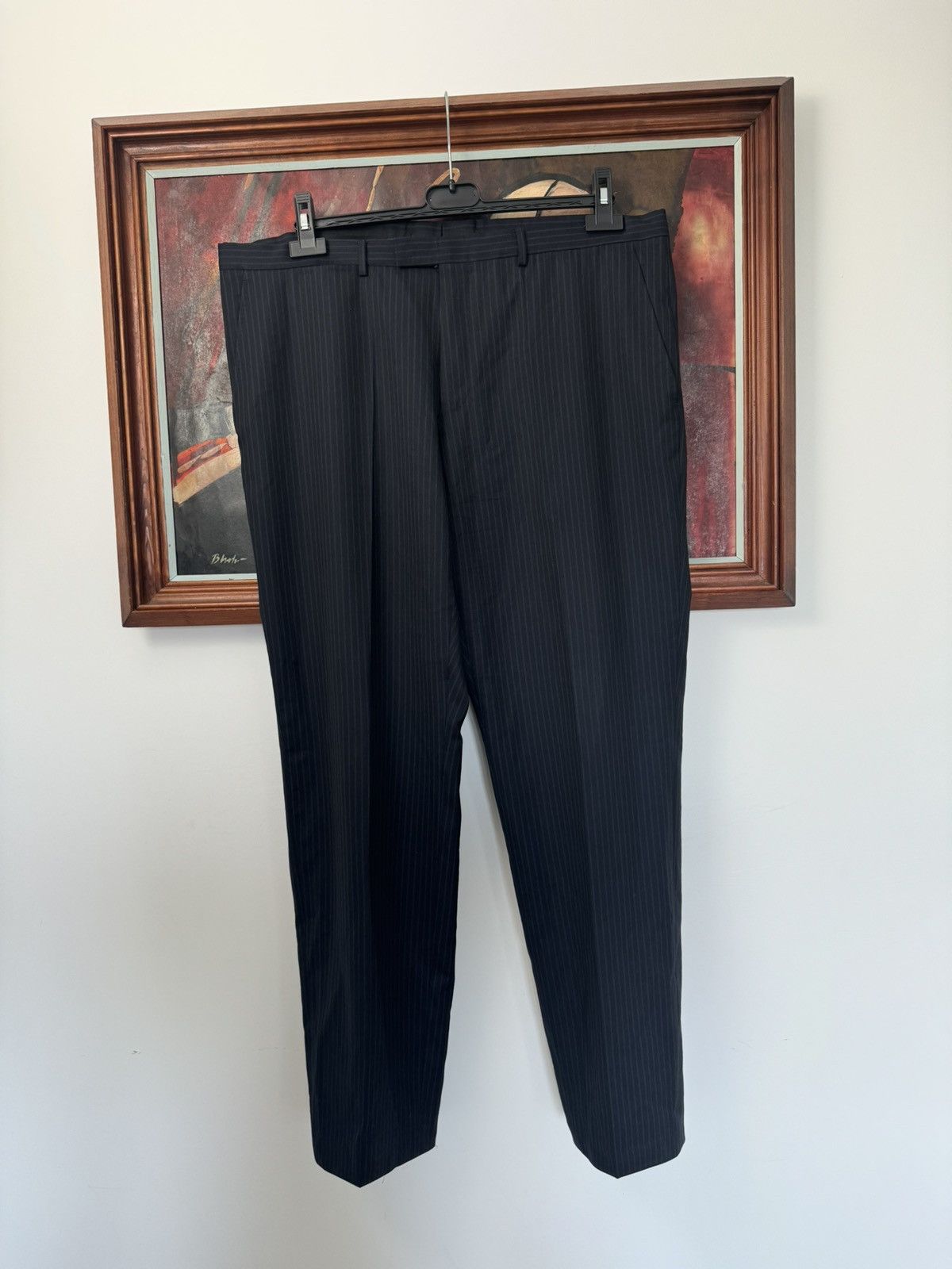 Gucci Gucci Pant Classic Stripe Wool Slacks Designer Luxury Rare Size US 36 / EU 52 - 1 Thumbnail