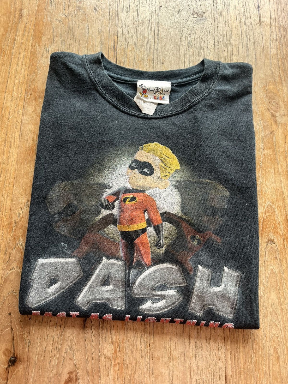 Disney × Vintage Vintage DASH Fast as Lightning ( KID Size) Tshirt Size US M / EU 48-50 / 2 - 1 Thumbnail