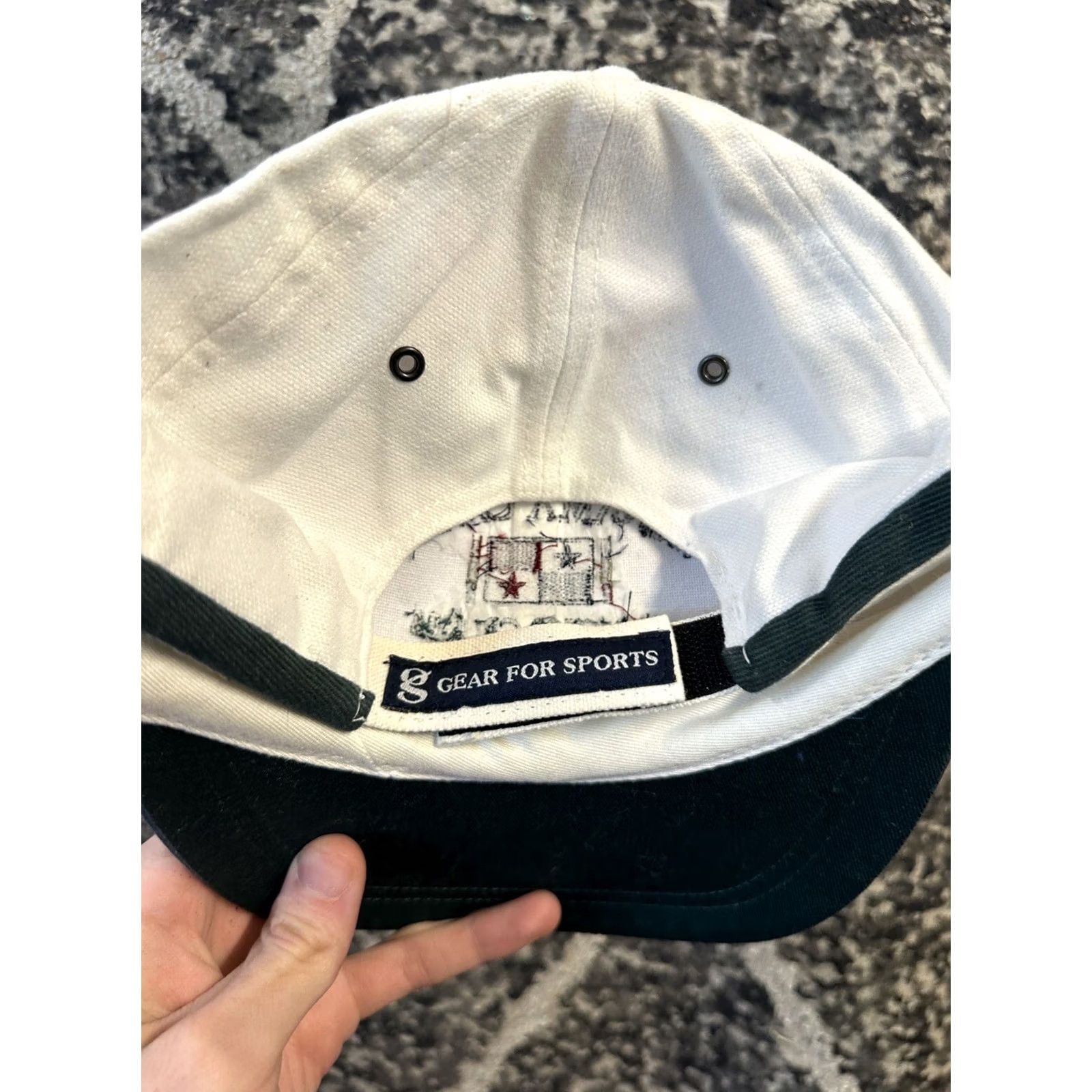 Vintage VINTAGE Panama Canal Hat Adjustable Gear For Sports Blue One Size Mens Size ONE SIZE - 2 Thumbnail