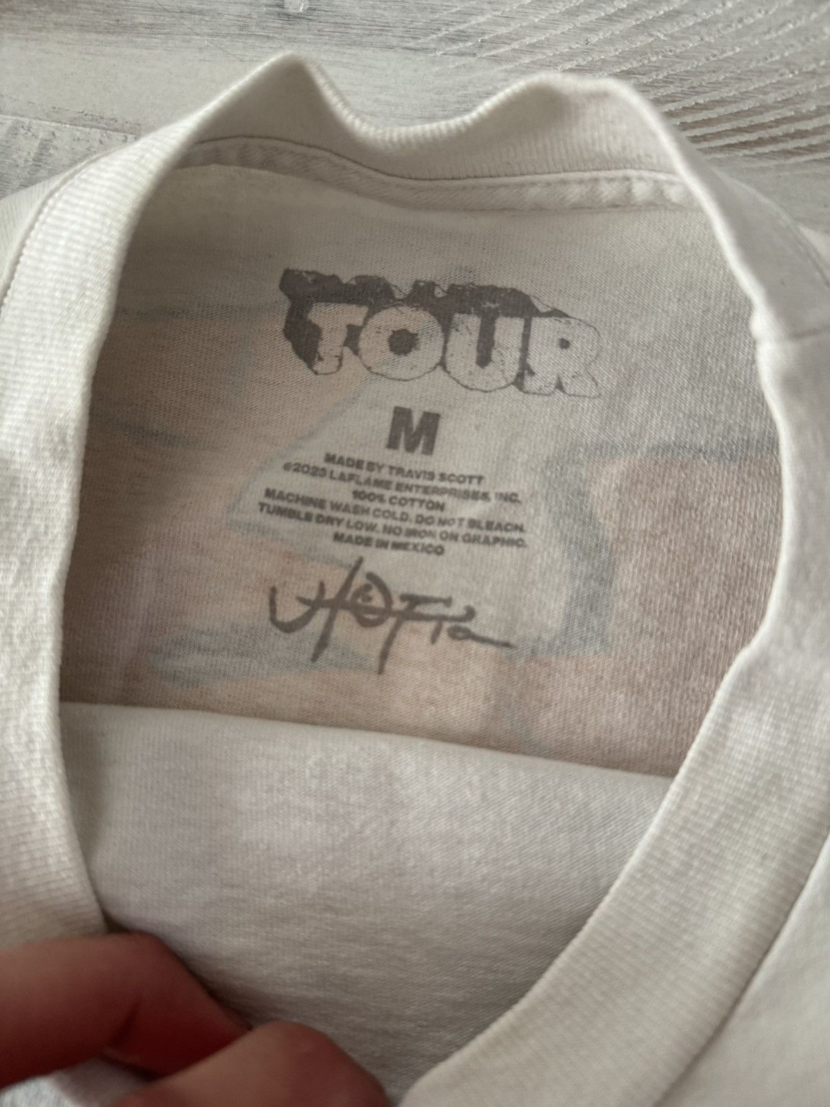 Travis Scott Travis Scott utopia tour t shirt Size US M / EU 48-50 / 2 - 3 Thumbnail