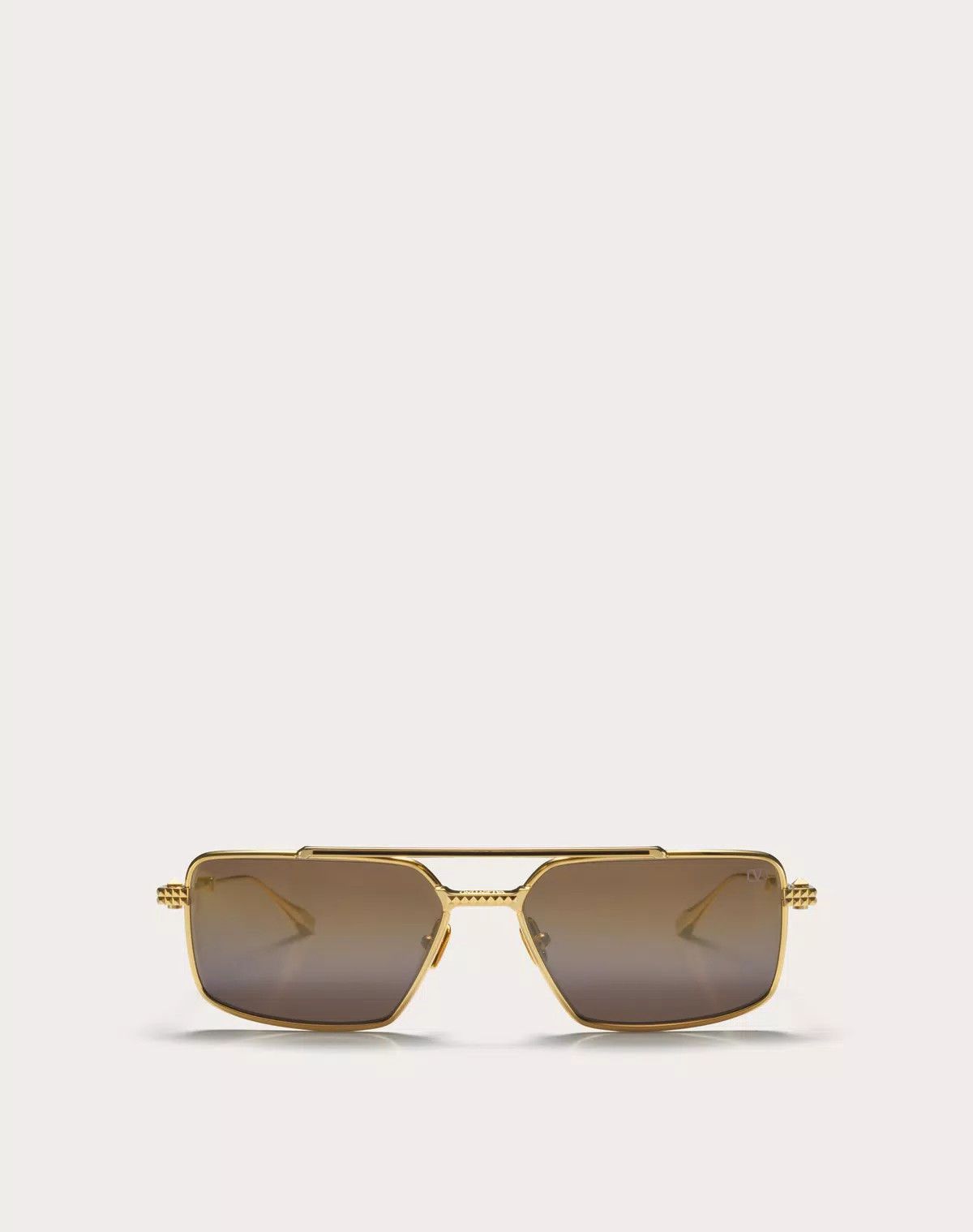 Valentino oc11z0725 Size: 58/ Rectangular Metal Frame in Golden Size ONE SIZE - 1 Thumbnail