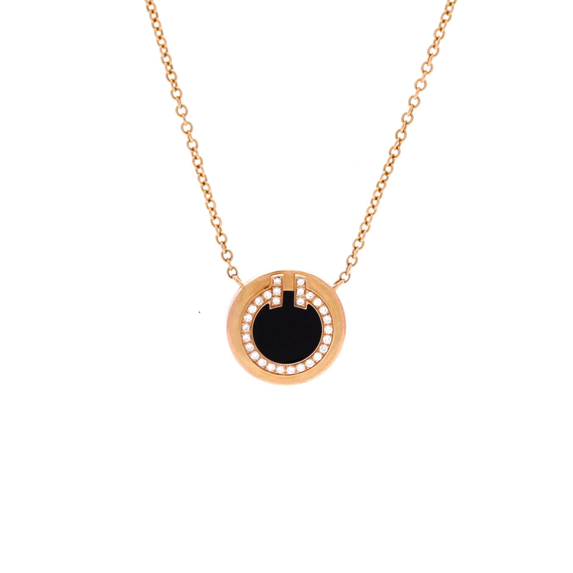 Tiffany & Co. T Circle Pendant Necklace Size ONE SIZE - 1 Thumbnail