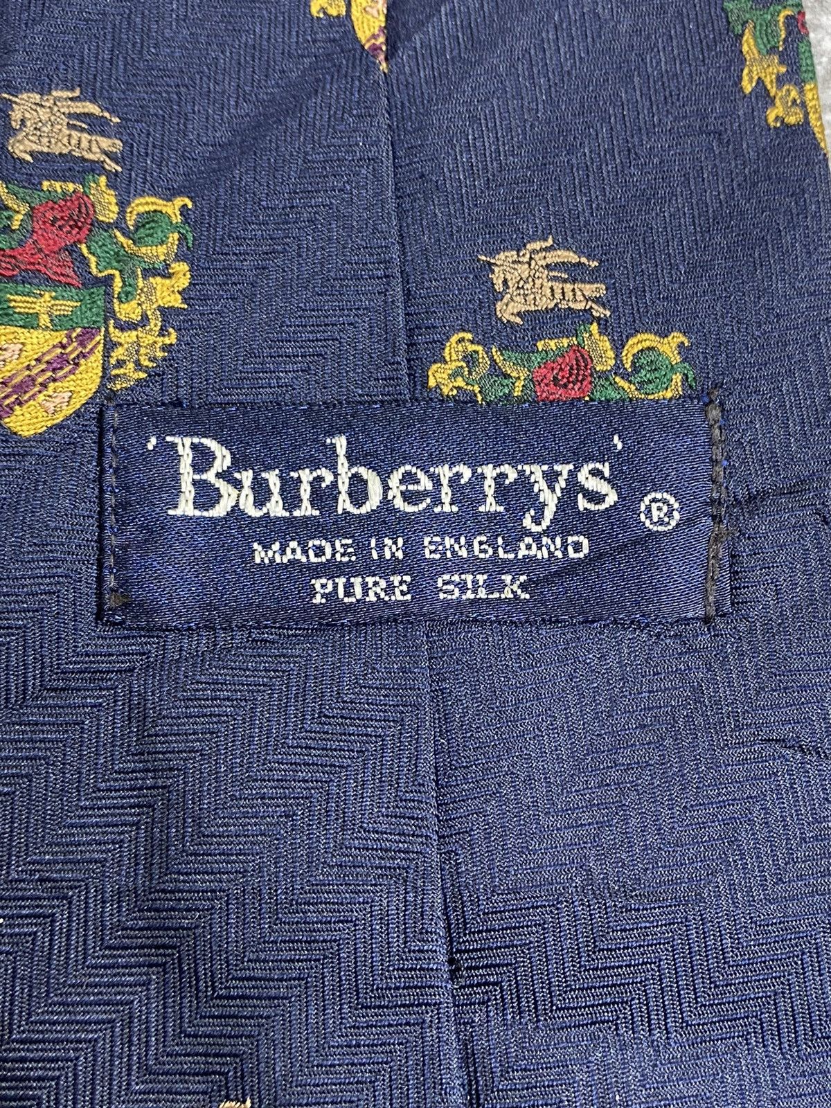 Burberry 90s Burberrys Logo Silk Tie Size ONE SIZE - 5 Thumbnail