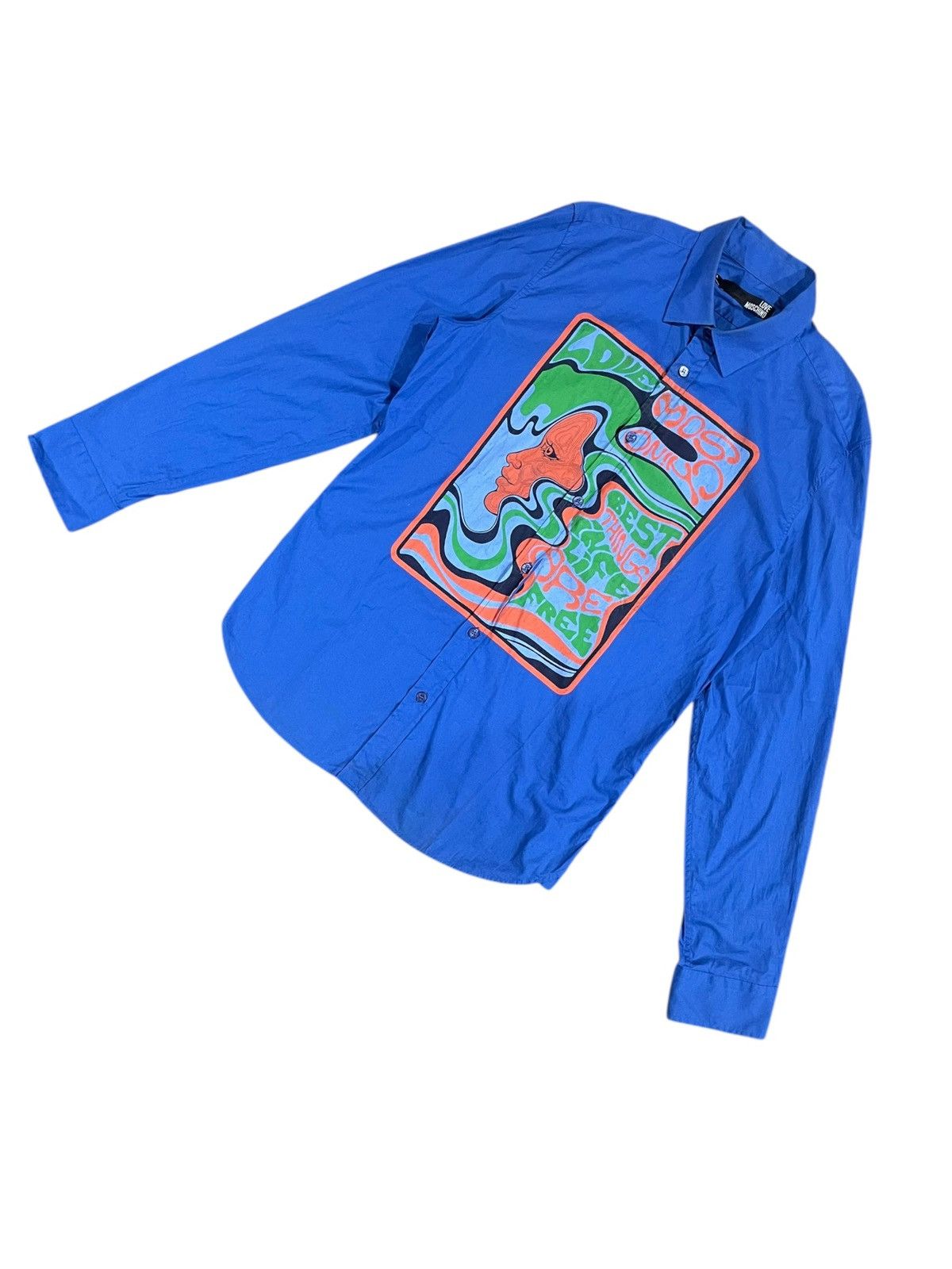 Moschino Love Moschino Woodstock Inspire Shirts Size US L / EU 52-54 / 3 - 2 Thumbnail
