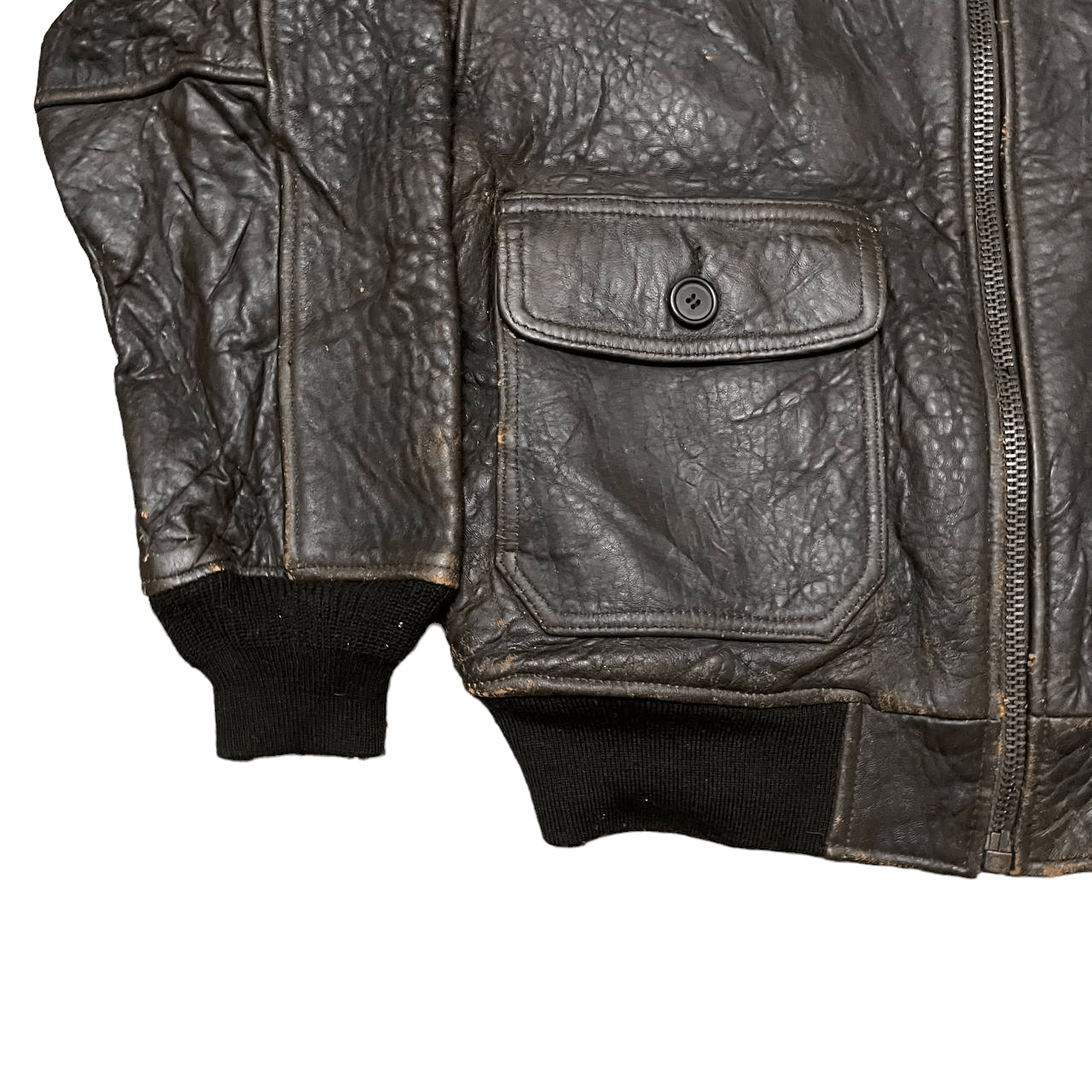 Avirex Vintage Avirex G1 Military Leather Bomber Jacket Like A2 Size US S / EU 44-46 / 1 - 3 Thumbnail