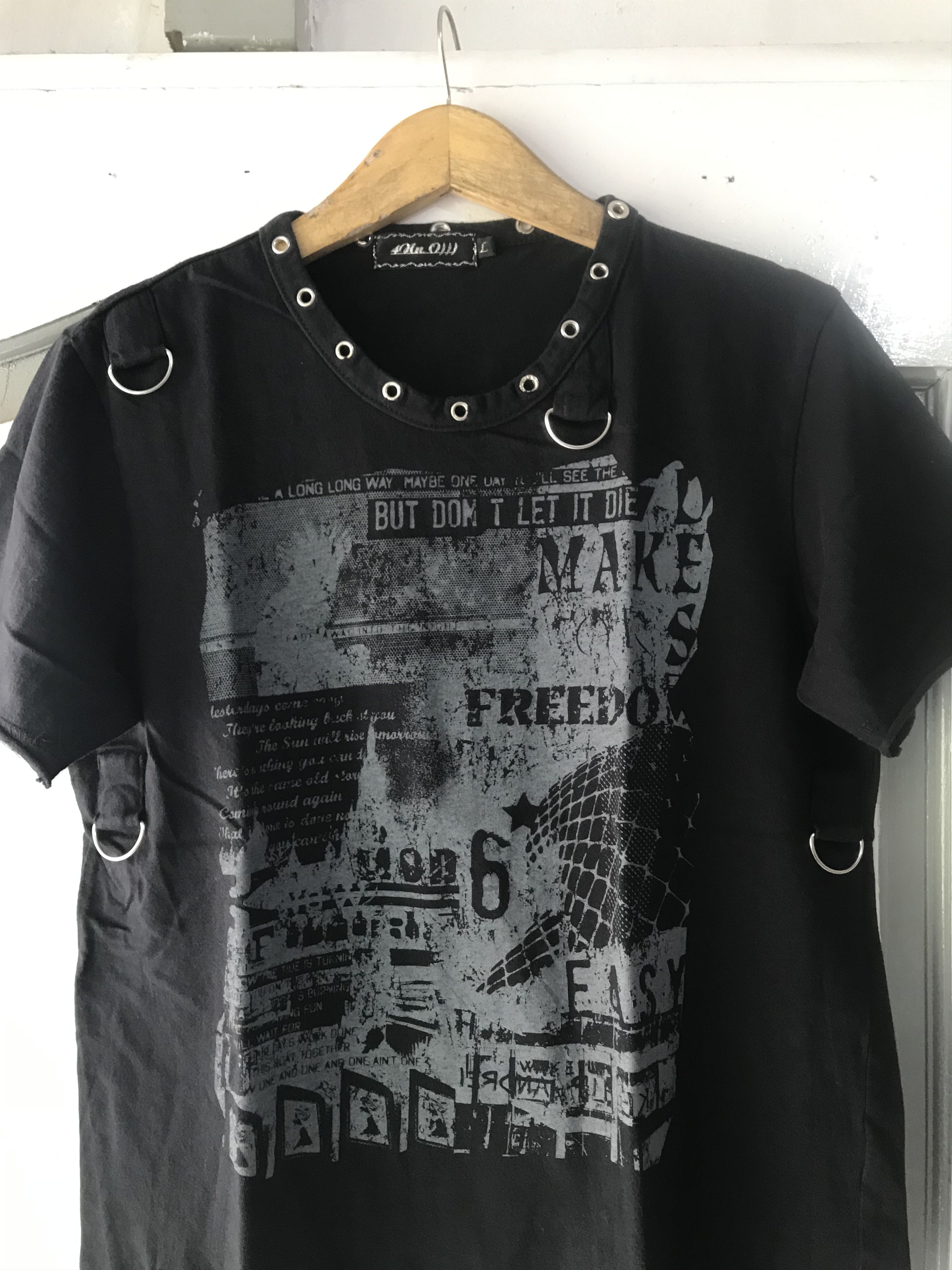 If Six Was Nine Y2K Punk Laces up lgb Shirts Size US S / EU 44-46 / 1 - 2 Thumbnail