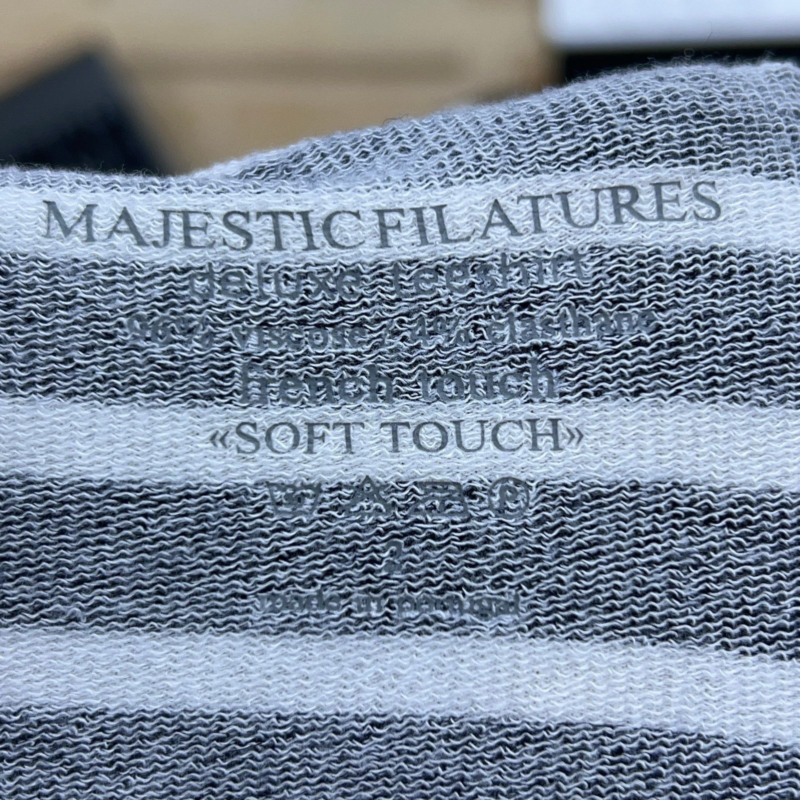 MAJESTIC FILATURES Majestic Filatures Size 2 US M Blazer Soft Touch Striped Size M / US 6-8 / IT 42-44 - 13 Thumbnail