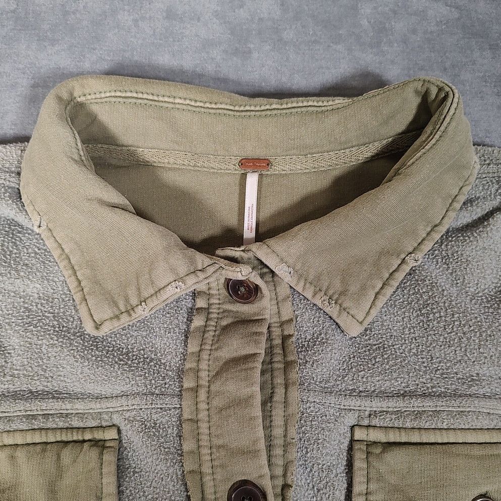 Free People Free People Ruby oversized distressed boho shacket womens M Size M / US 6-8 / IT 42-44 - 4 Thumbnail