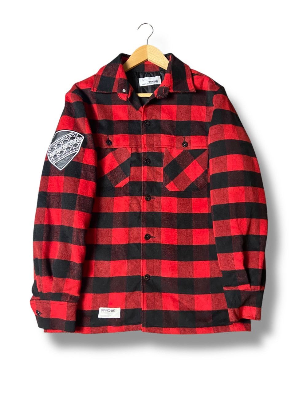 Japanese Brand × Seditionaries × Vintage BrainChild Brand Wool Checkered Jacket (127) Size US L / EU 52-54 / 3 - 1 Thumbnail