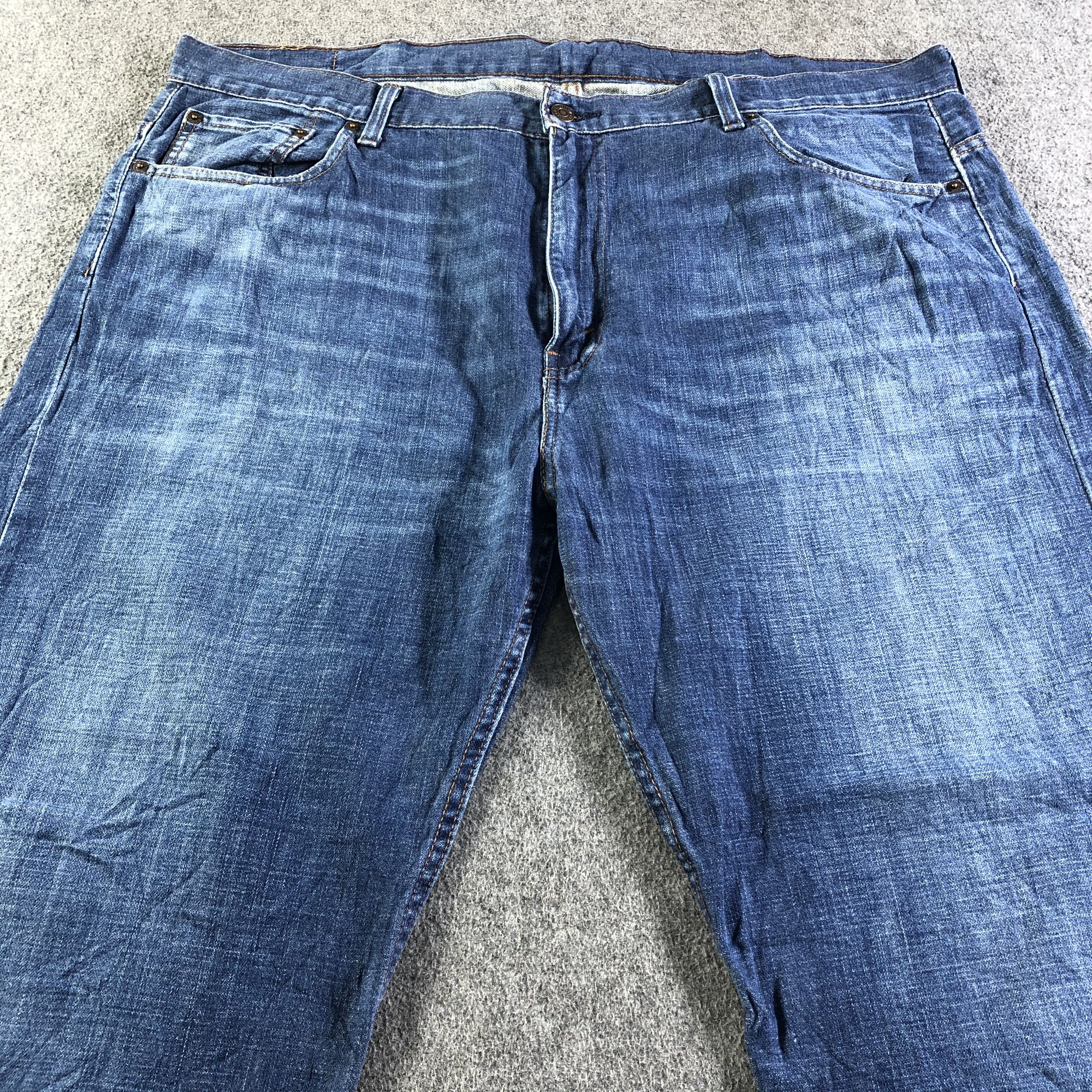 Levi's Vintage Blue Wash Levis 569 Jeans-J4384 Size US 42 / EU 58 - 3 Thumbnail