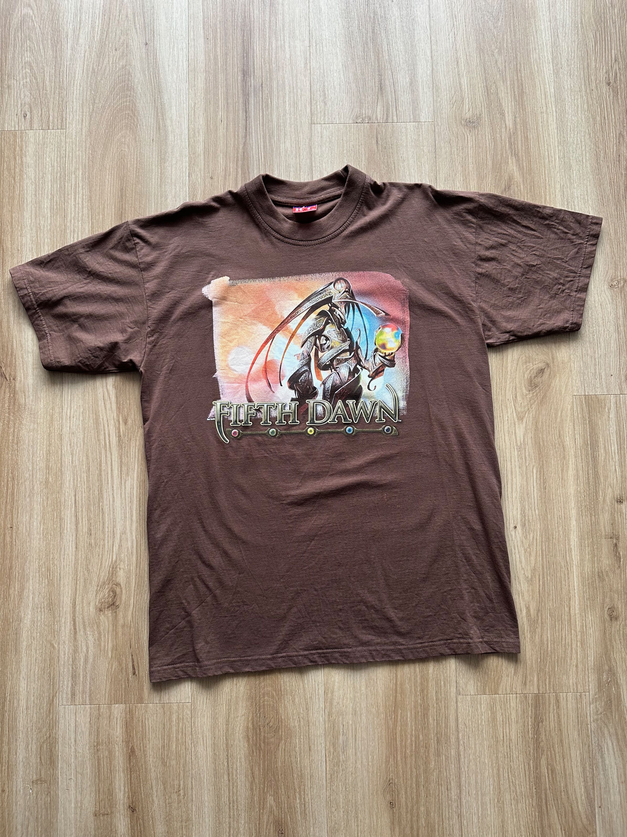 The Game Fifth Dawn Discover Columbus Vintage brown t shirt Size US L / EU 52-54 / 3 - 9 Thumbnail