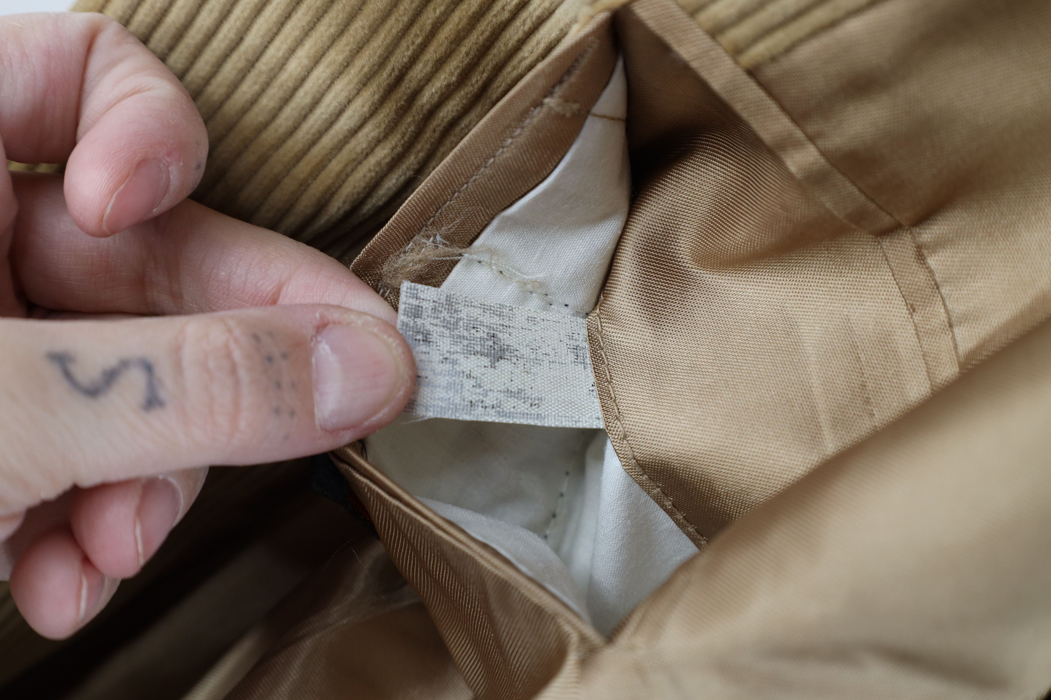 Vintage Vintage 60s 70s Palm Beach Patch Corduroy Suit Coat Blazer Size US XXL / EU 58 / 5 - 12 Thumbnail
