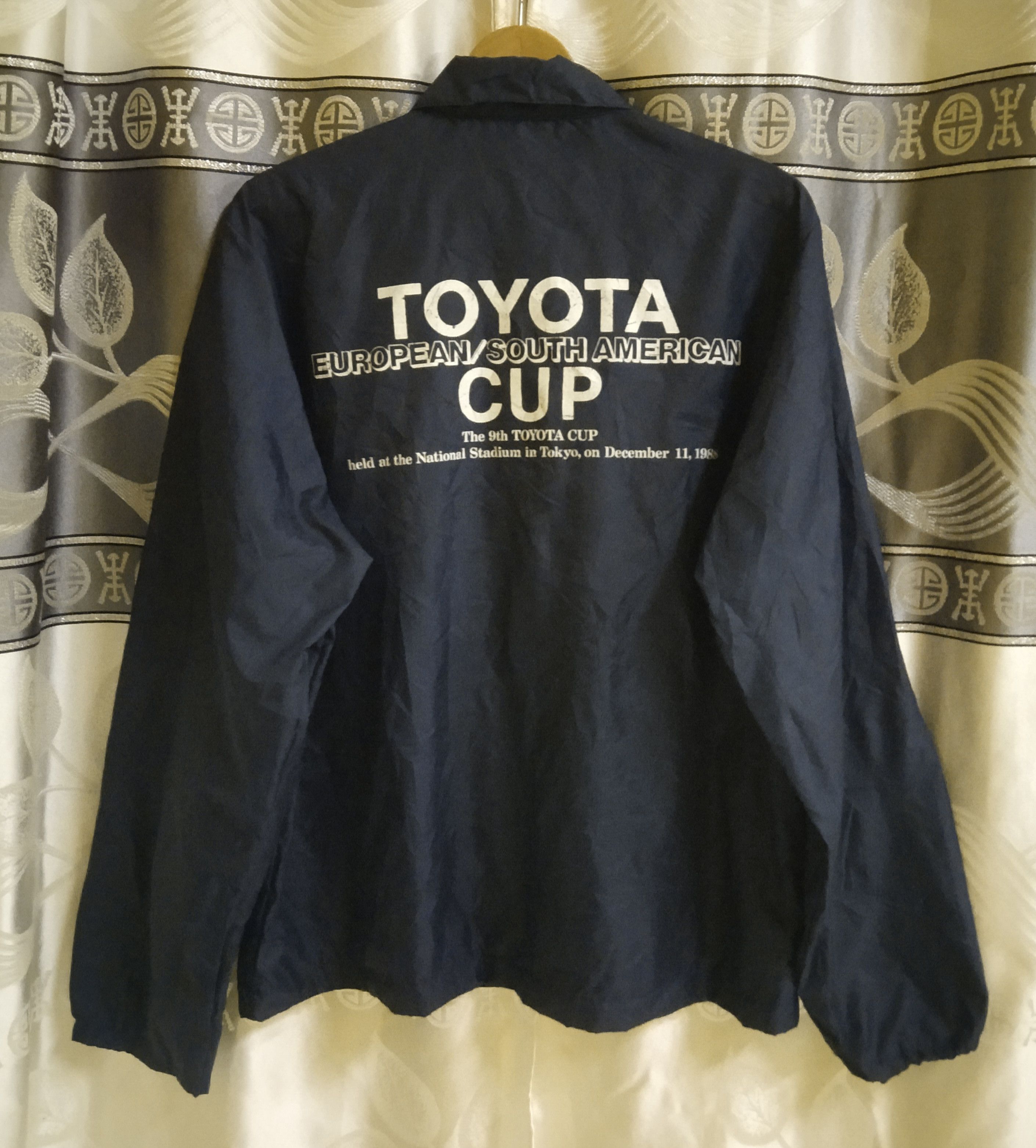 Adidas × Vintage Vintage Adidas Toyota Cup Windbreaker Size US L / EU 52-54 / 3 - 1 Thumbnail