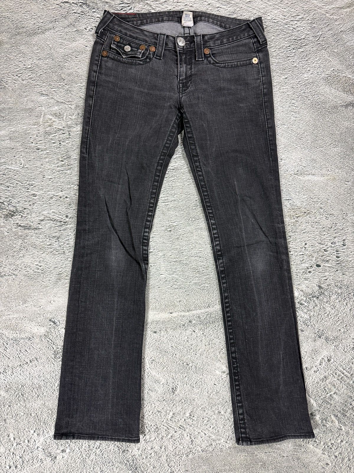 True Religion True Religion jeans vintage dark grey Billy flared Size 30" / US 8 / IT 44 - 5 Thumbnail