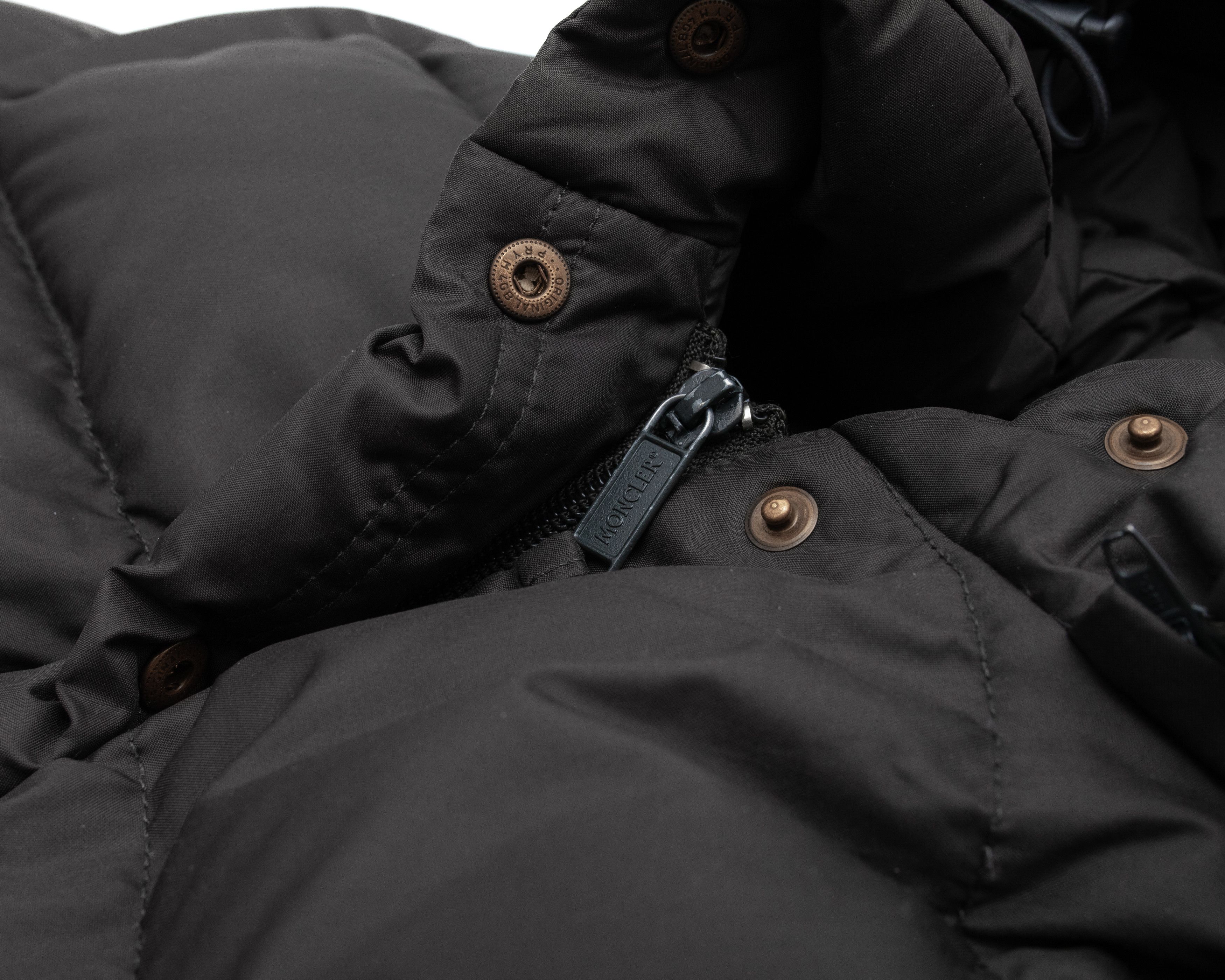 Moncler MONCLER GRENOBLE Vintage 90s Khaki Down Puffer Jacket Size S / US 4 / IT 40 - 3 Thumbnail