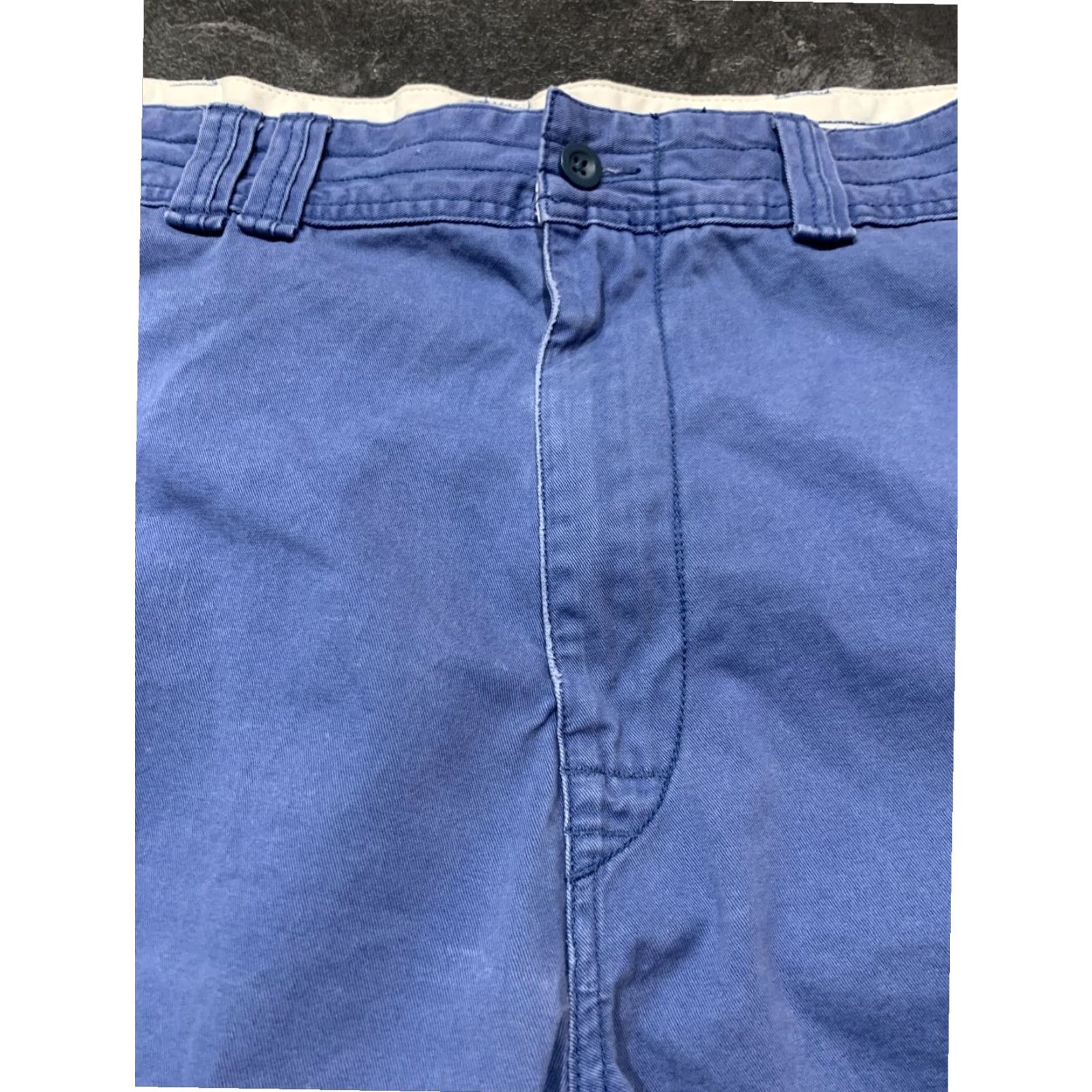 Polo Ralph Lauren Polo Ralph Lauren Blue Cargo Shorts Mens 40 Regular Cotton Size US L / EU 52-54 / 3 - 4 Thumbnail