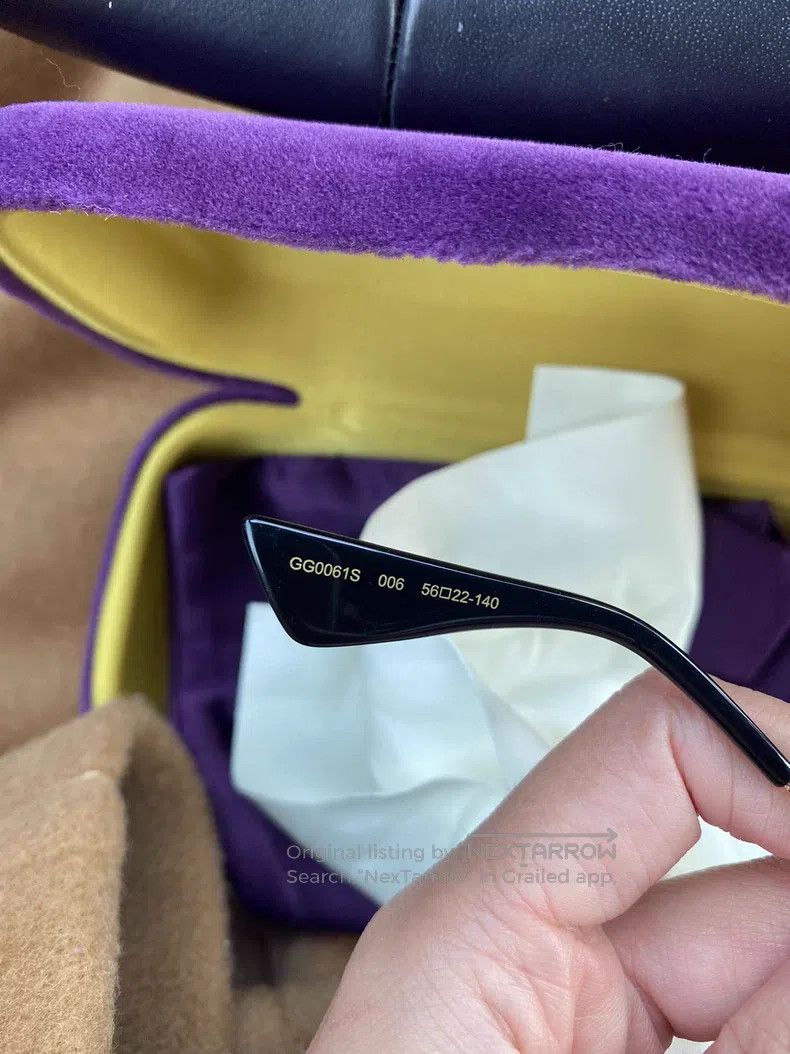 Gucci Gucci Pink sunglasses Size ONE SIZE - 7 Thumbnail