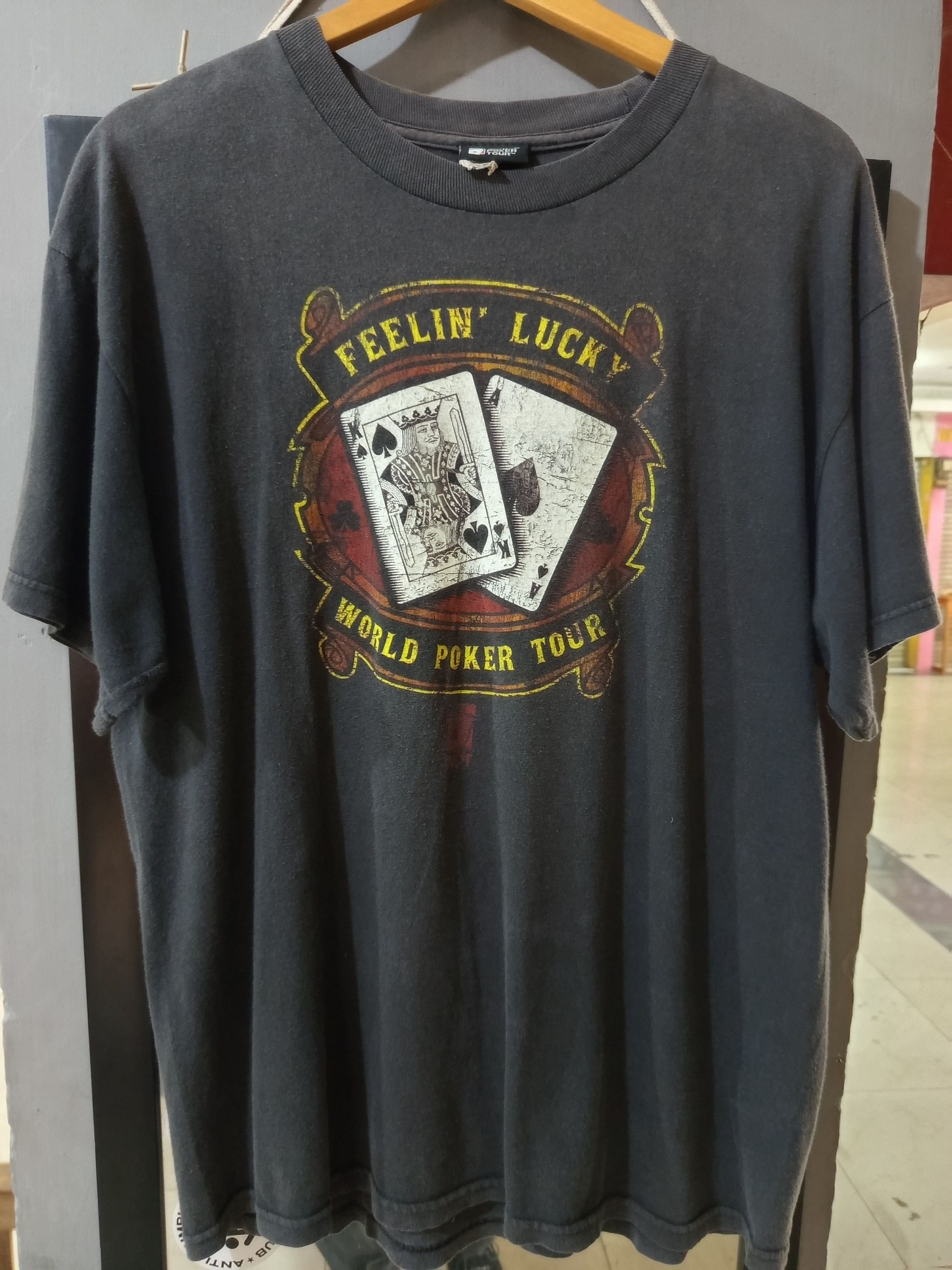 Other Y2K World Poker Tour Feelin’ Lucky Tee Size US L / EU 52-54 / 3 - 1 Thumbnail