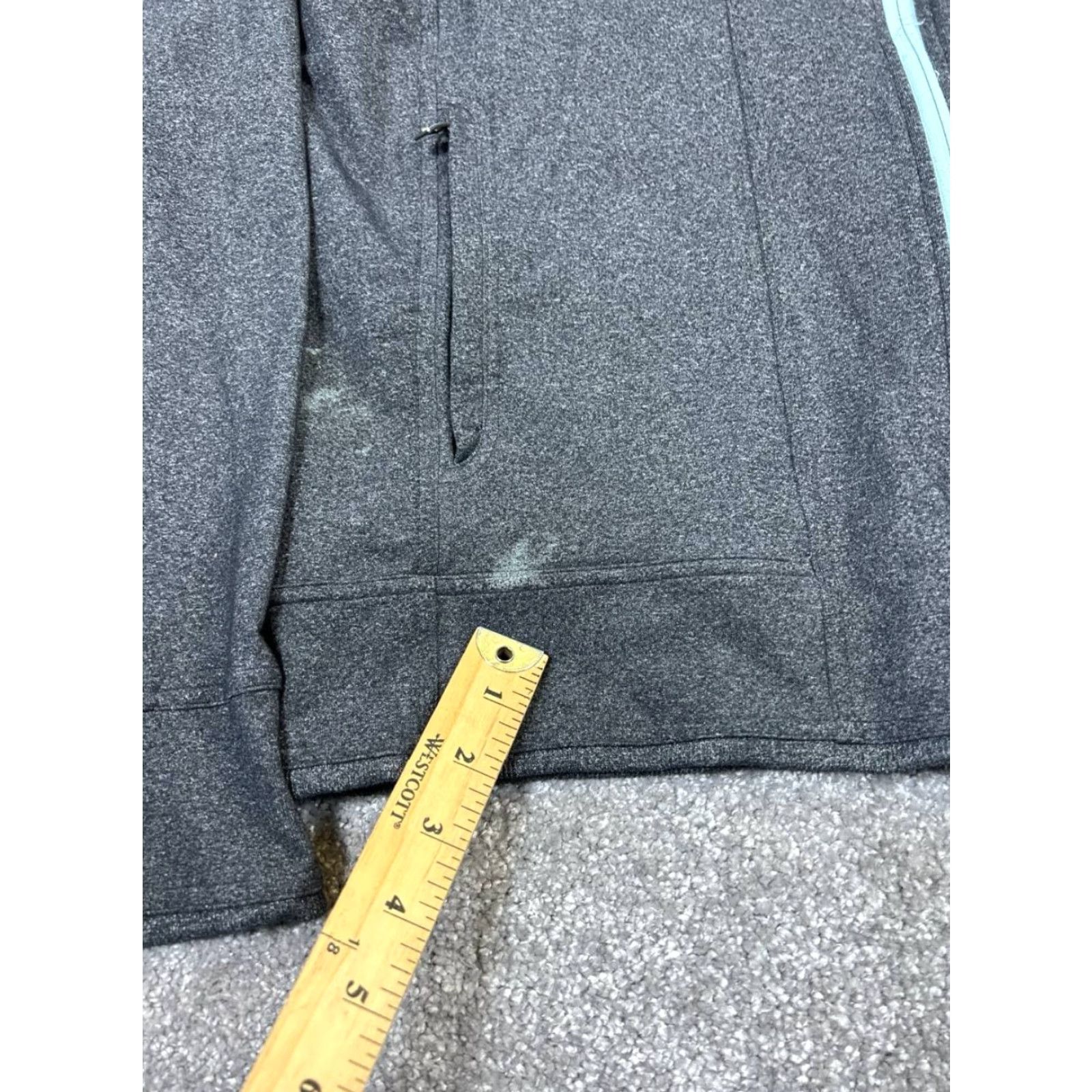 Lululemon Lululemon Knock Out Jacket Mens Large Gray Blue Full Zip Running Track Jacket Size US L / EU 52-54 / 3 - 4 Thumbnail